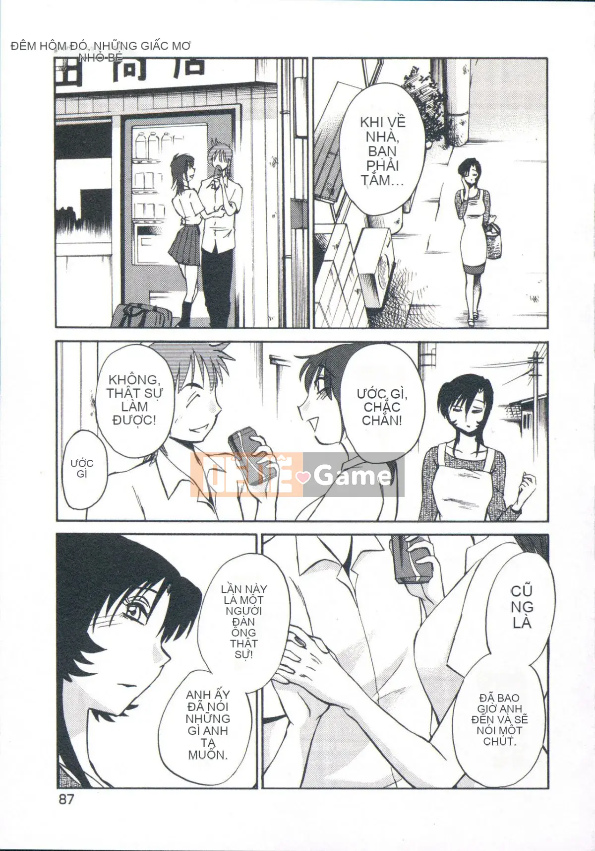 [Glossy] Lời thì thầm đêm đó.