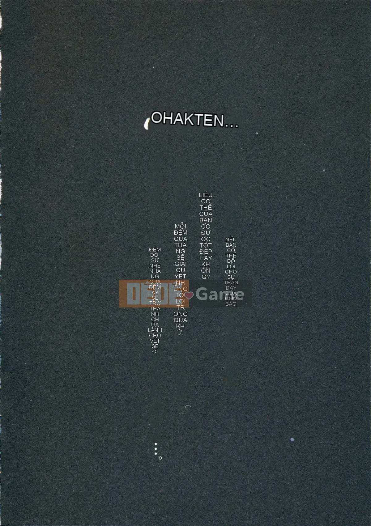 [Glossy] Lời thì thầm đêm đó.