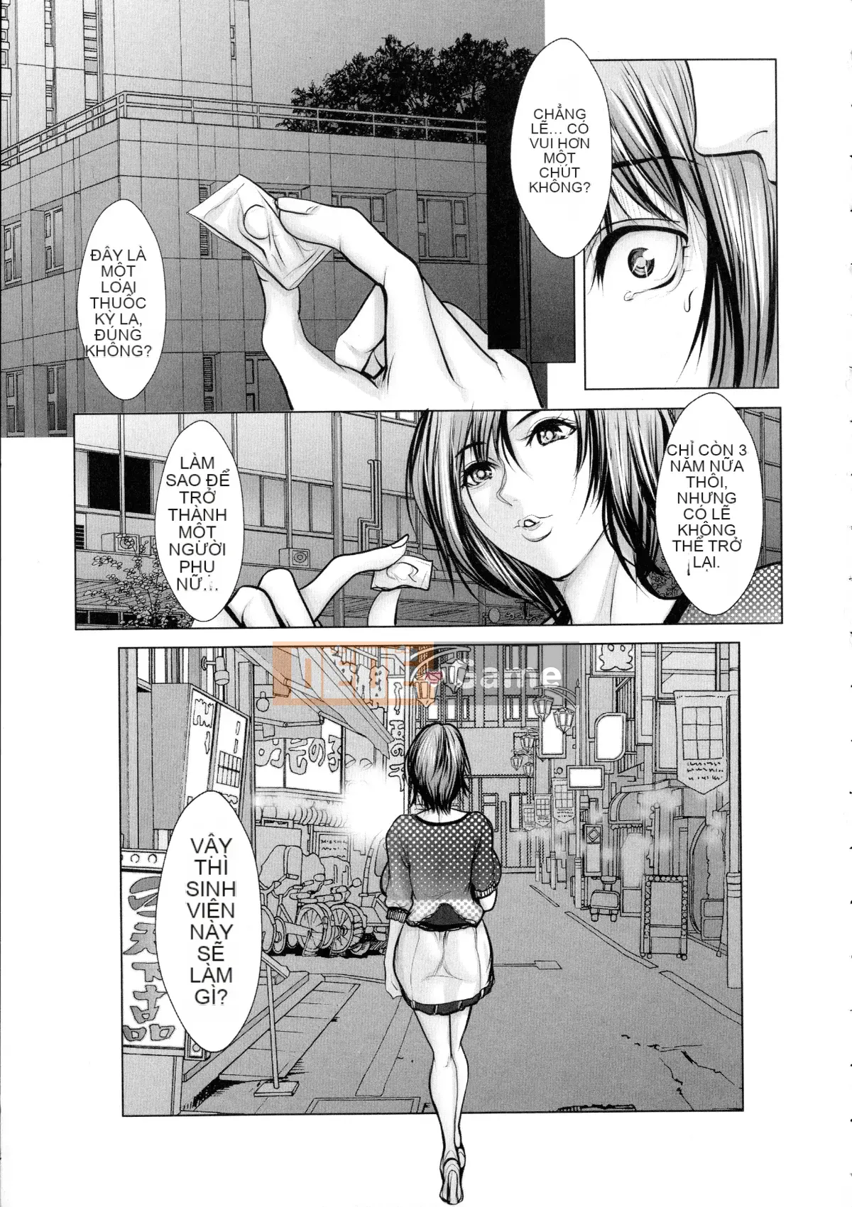 [Sankenjin] Cơ thể của một người phụ nữ cảm thấy vô hạn