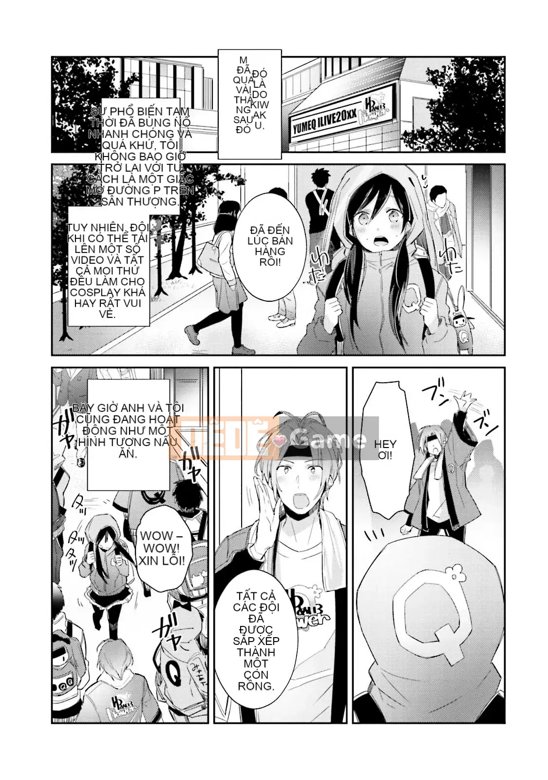 [Cây cầu vồng và cặp đôi Trung Quốc] [Wako Wako] Tôi là Dorota, nhưng tôi đang nghiêm túc nhắm đến một thần tượng!