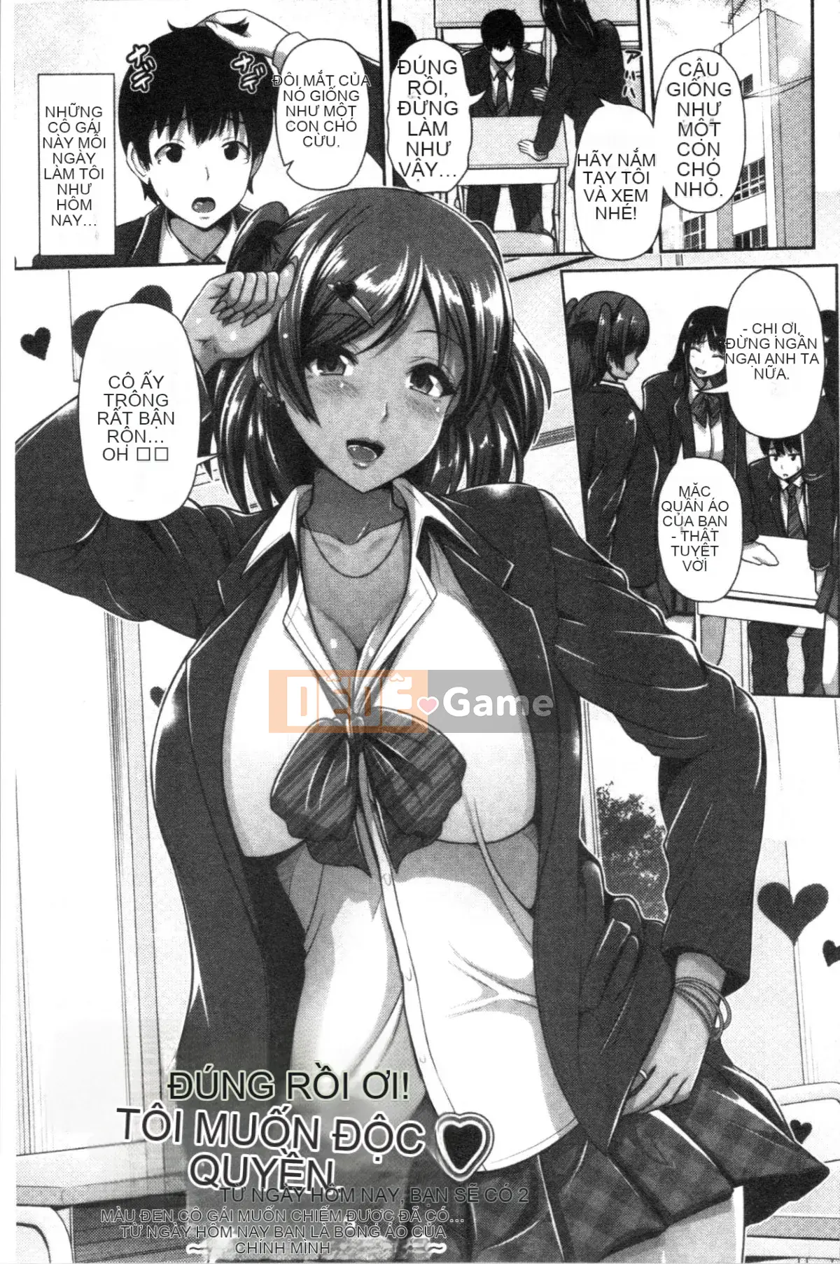 [4K Hanhuagumi][Yoka vault] Black gal chỉ thích bạn