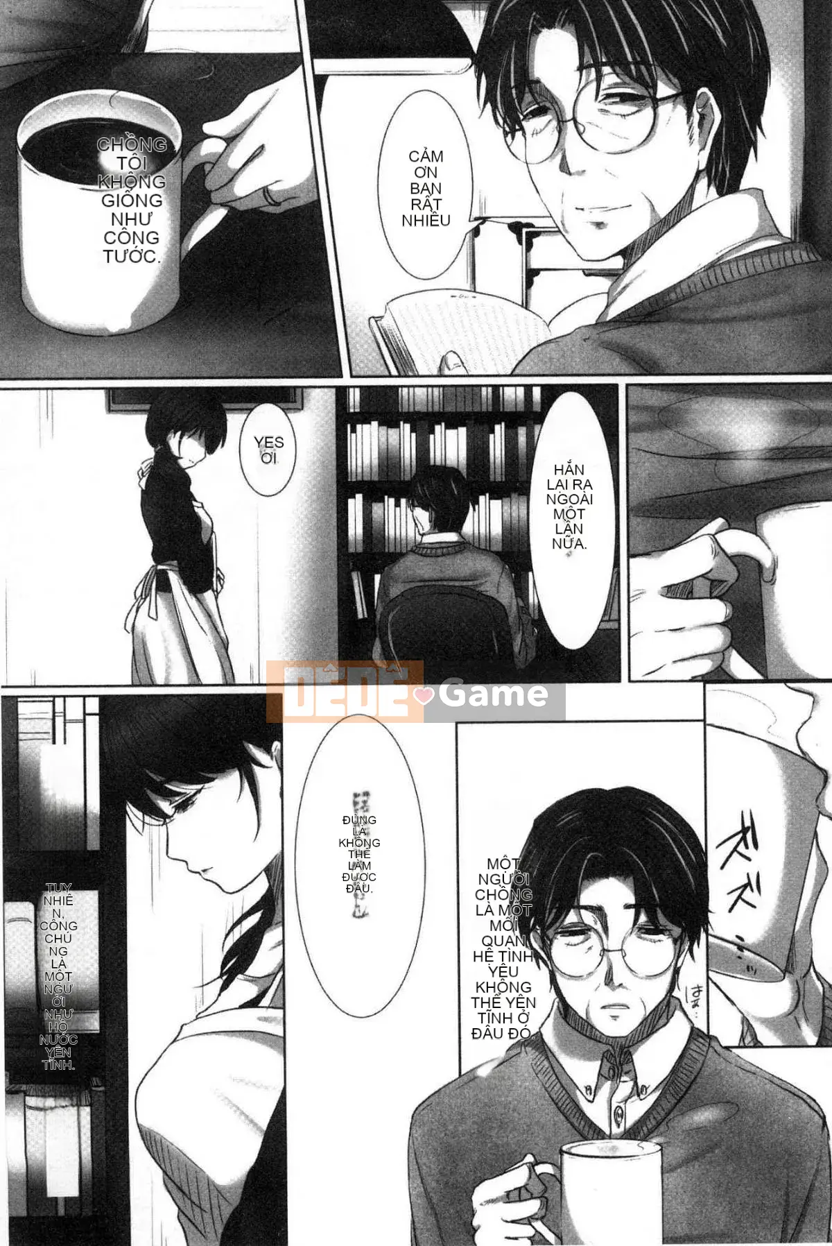 [Kokuteki Koubou][Kokudakaya] Người vợ sa ngã, chiếc mặt nạ của người phụ nữ đã có gia đình bị lột bỏ.