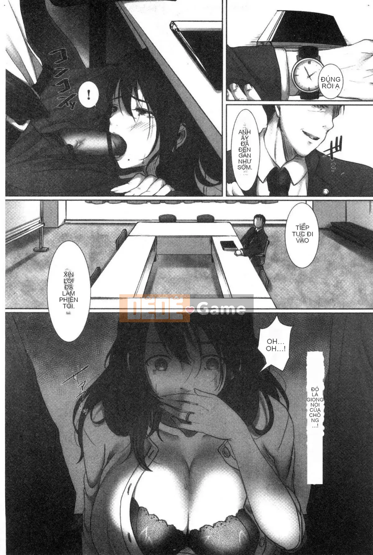 [Kokuteki Koubou][Kokudakaya] Người vợ sa ngã, chiếc mặt nạ của người phụ nữ đã có gia đình bị lột bỏ.