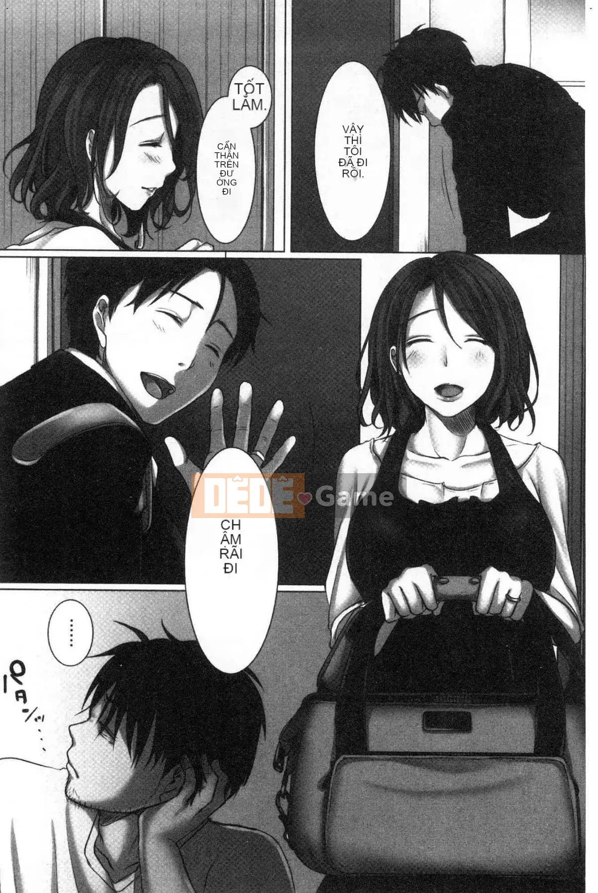 [Kokuteki Koubou][Kokudakaya] Người vợ sa ngã, chiếc mặt nạ của người phụ nữ đã có gia đình bị lột bỏ.