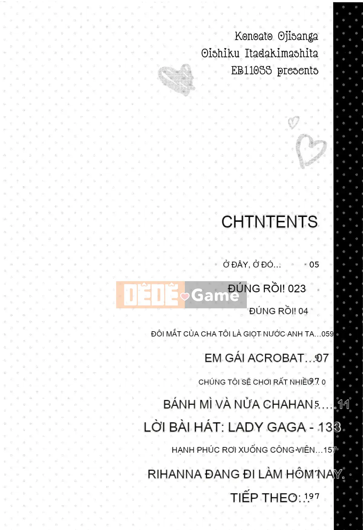 [EB110SS] Sau này ông già ngon + card minh họa