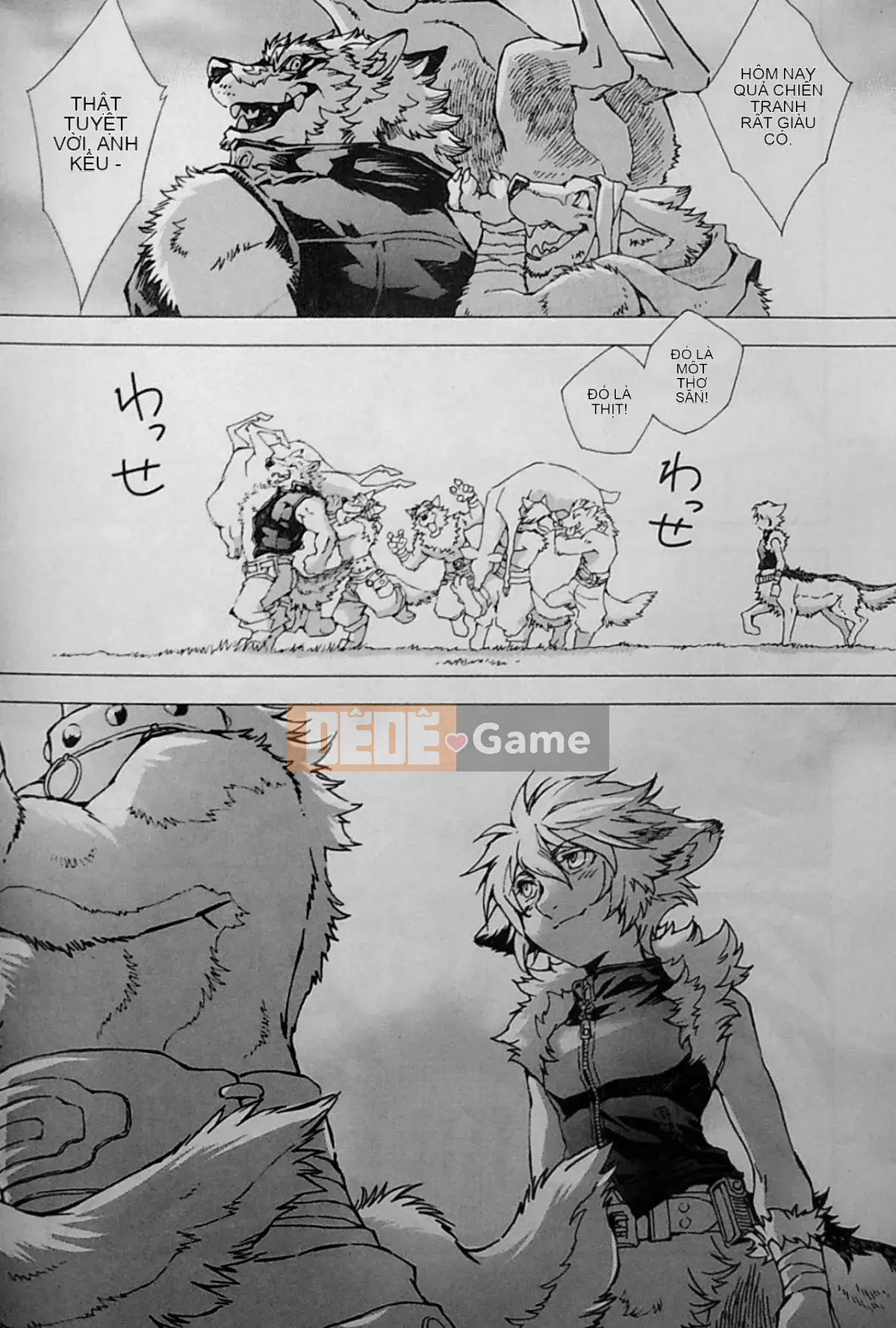 [The Fugitive x Shinbashi Tsukibai Japanese Agency][Himekawa Akira] Sói WILD LEG