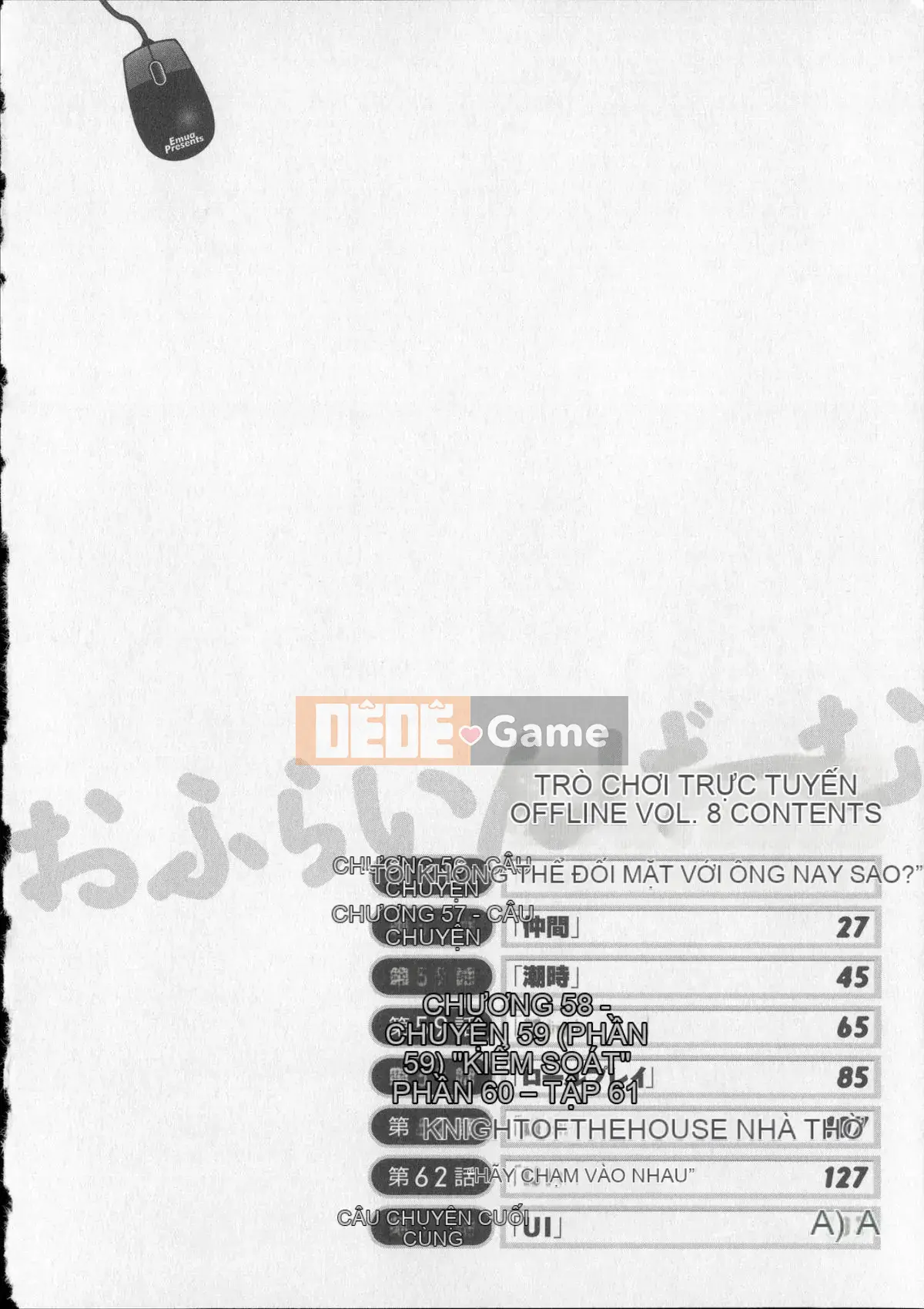 [EMUA] Trò chơi bay 8 + Thẻ minh họa