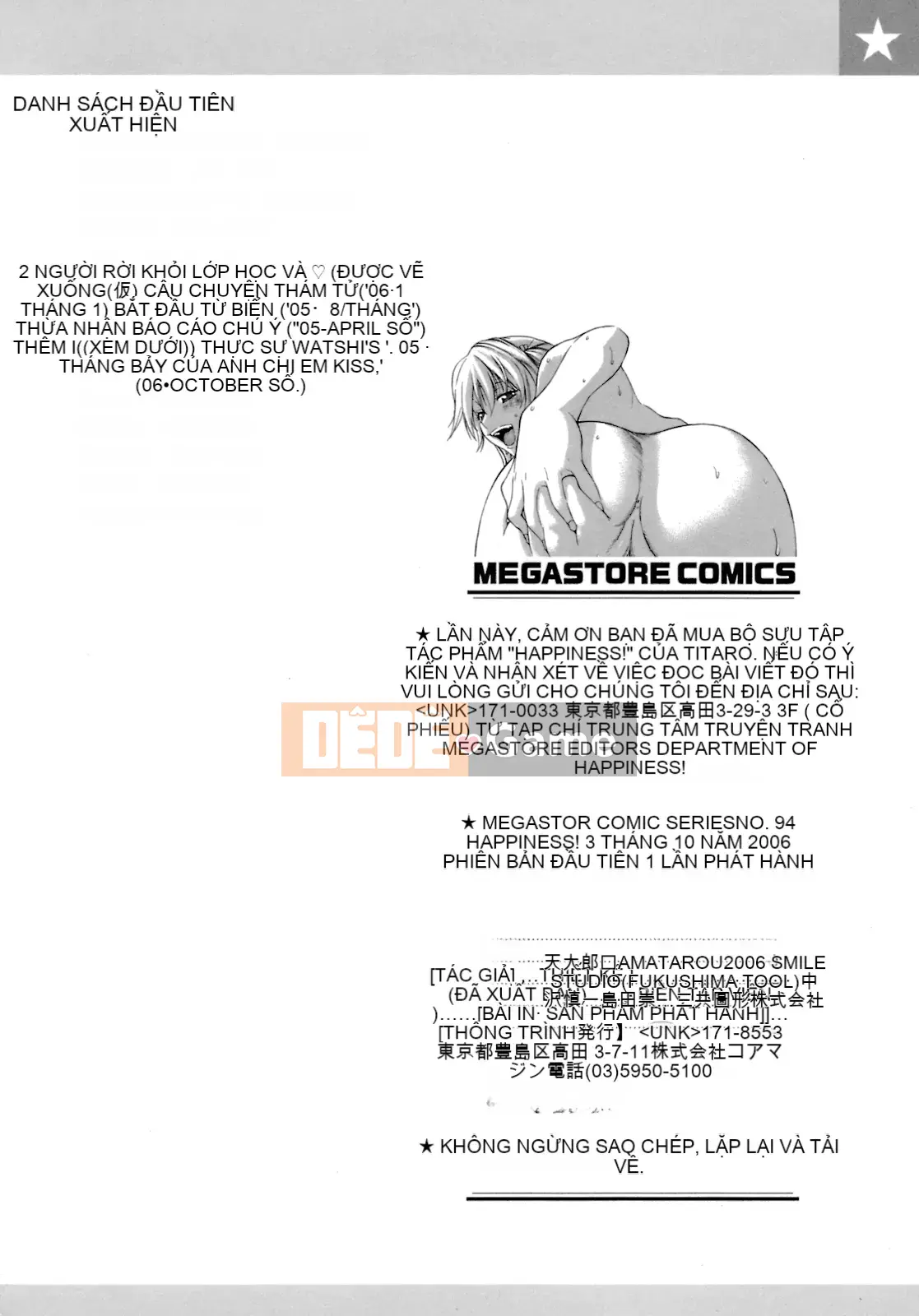 [Tentaro] HẠNH PHÚC!