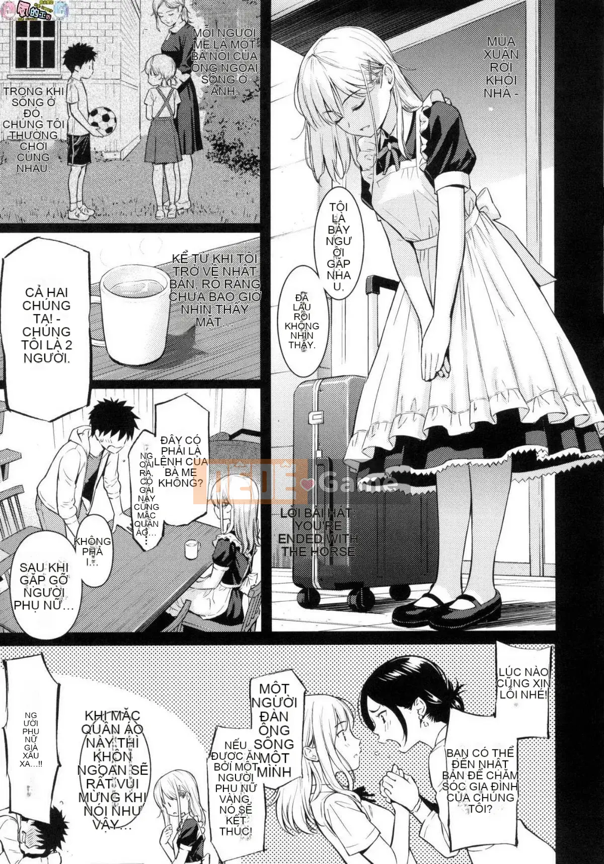 [Studio giống như gió Hanization][Homunculus] Sự tán tỉnh của Etranze Sự tán tỉnh của cô gái nước ngoài