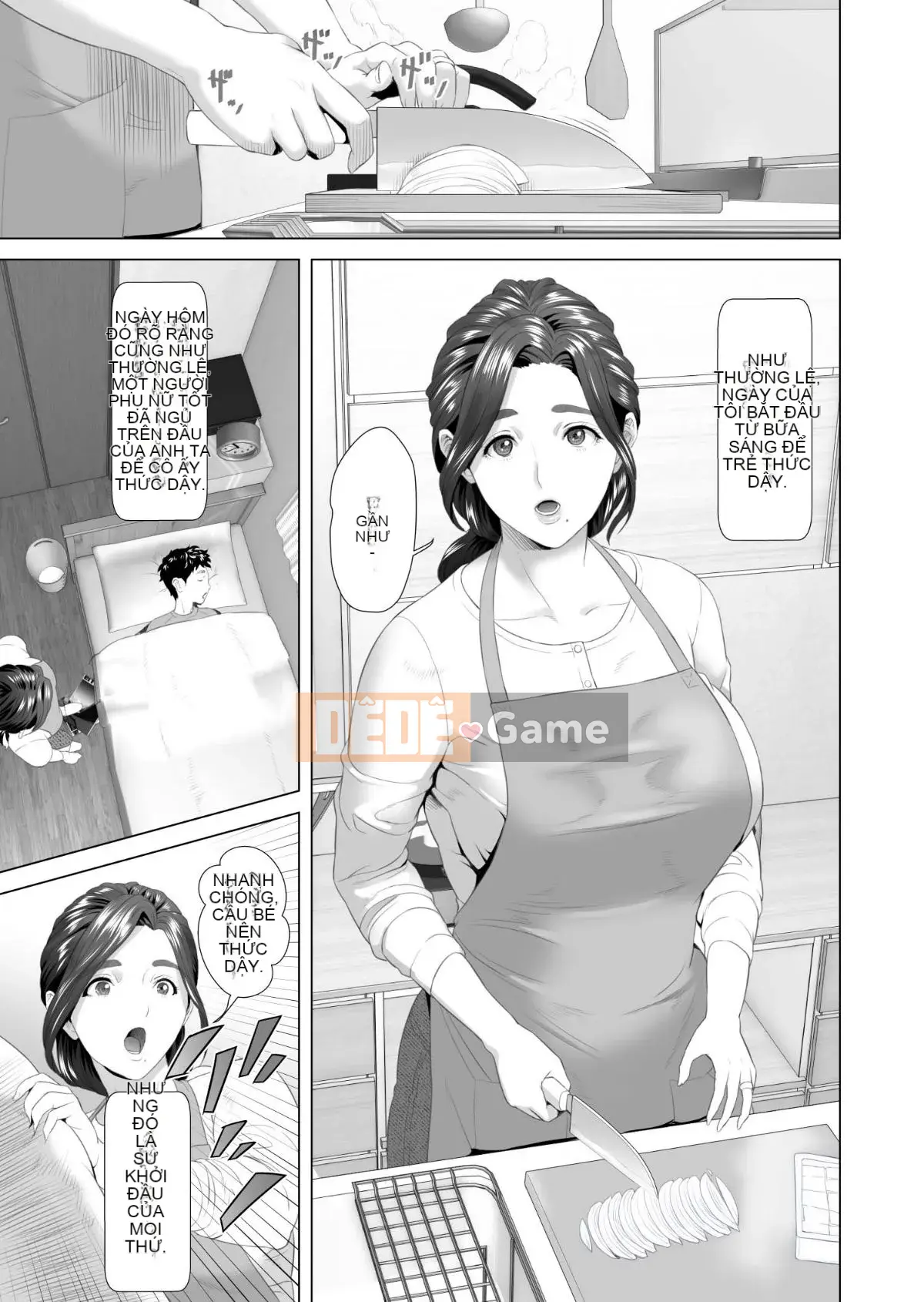 [Haidou (Haiji)] Người mẹ cám dỗ Kinjo mời con trai đi thăm đêm [tiếng Trung]
