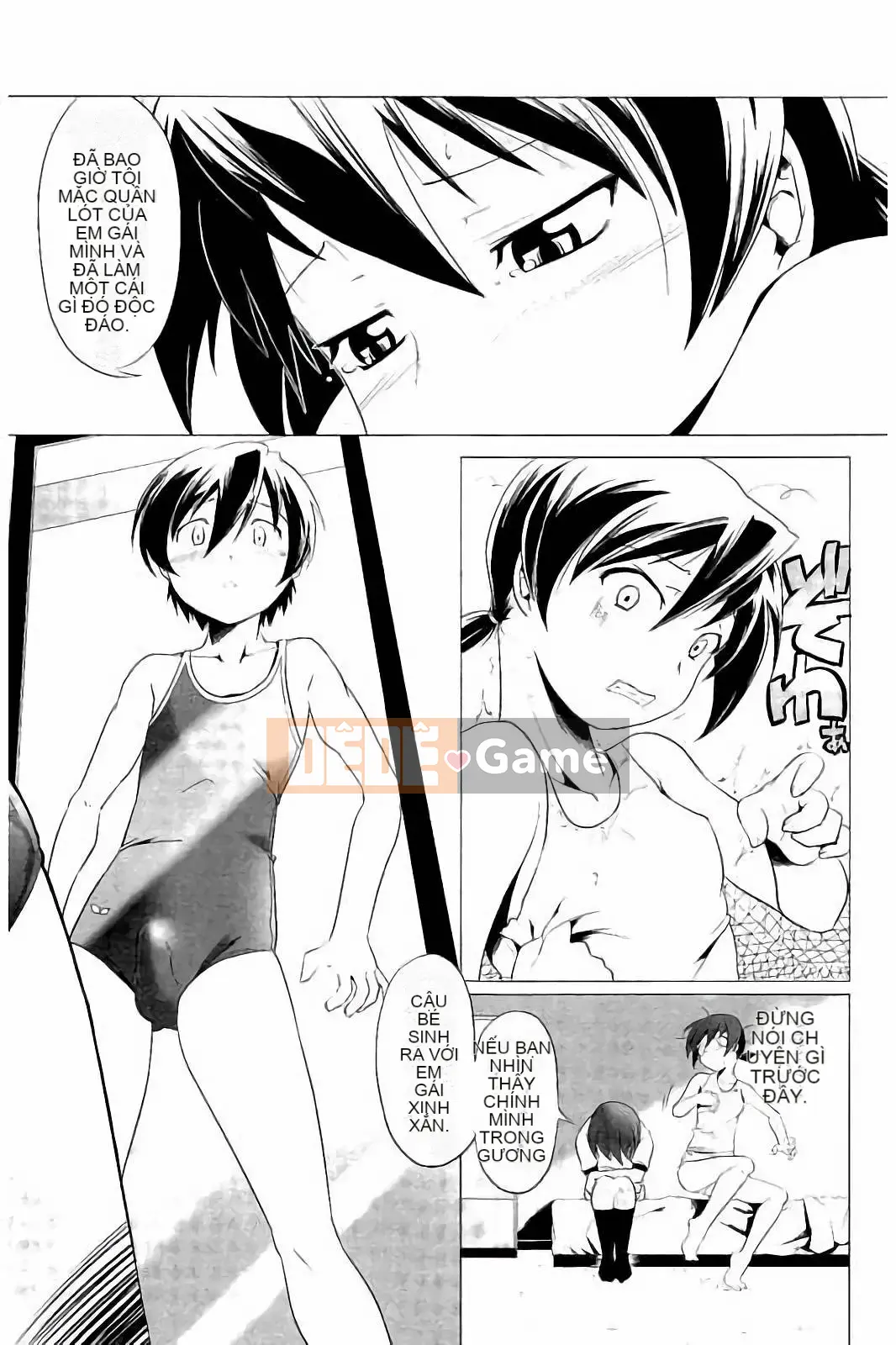 [Kou] Cặp song sinh biến thái trong bộ đồ bơi và quần bó hoa của trường!!(KAIOHSHA COMICS)