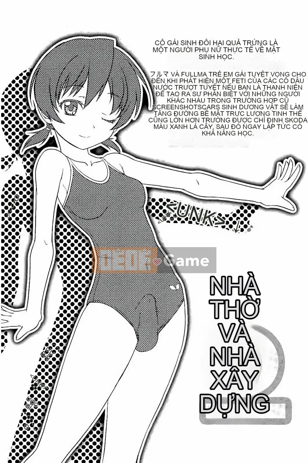 [Kou] Cặp song sinh biến thái trong bộ đồ bơi và quần bó hoa của trường!!(KAIOHSHA COMICS)