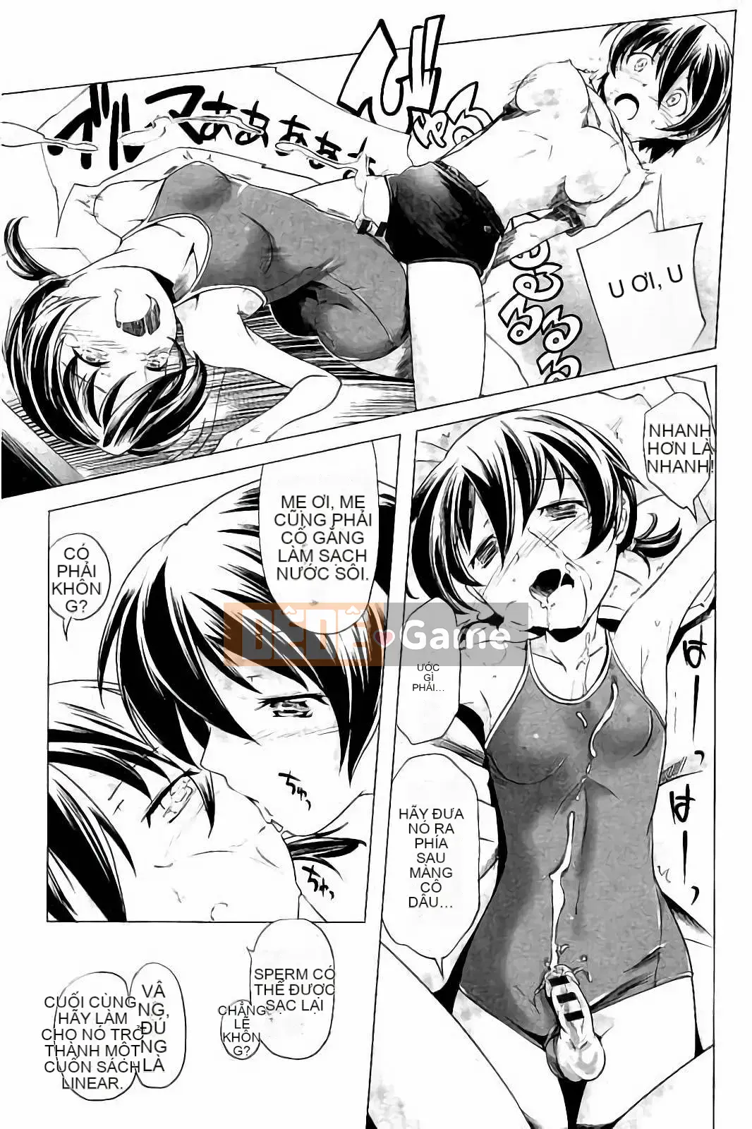 [Kou] Cặp song sinh biến thái trong bộ đồ bơi và quần bó hoa của trường!!(KAIOHSHA COMICS)