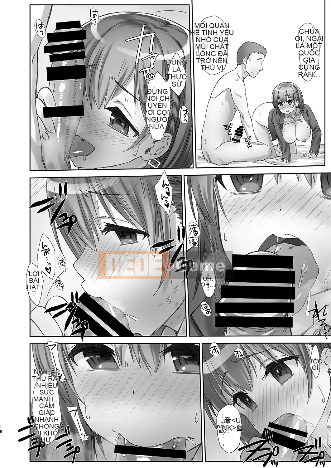 (C94) [Bánh biyori kem tươi (Nanase Melchi)] Xe buýt nhiều khách cuối tuần +α (Thứ hai nặng)[oo bạn cá nhân Han]