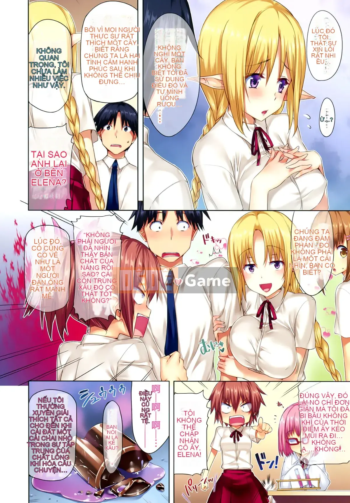 [Hợp tác Final+Badluck1205 Hán hóa][Hisasi] 小悪魔カノジョ