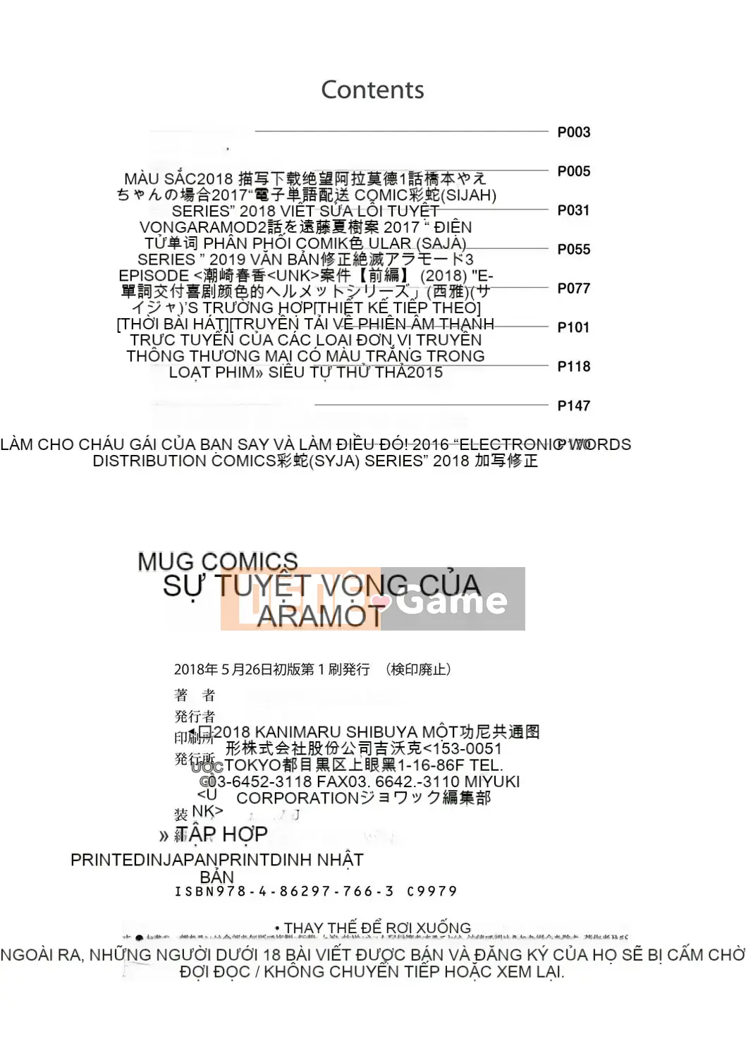 [Kanimaru] Chế độ Zetsubou