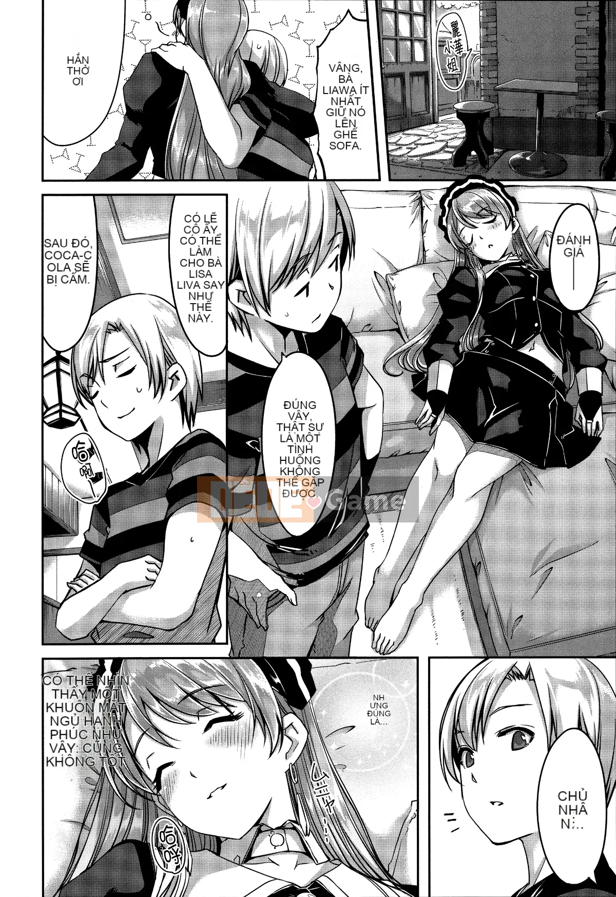 [Gustav] Reika là người giúp việc xuất sắc của tôi.