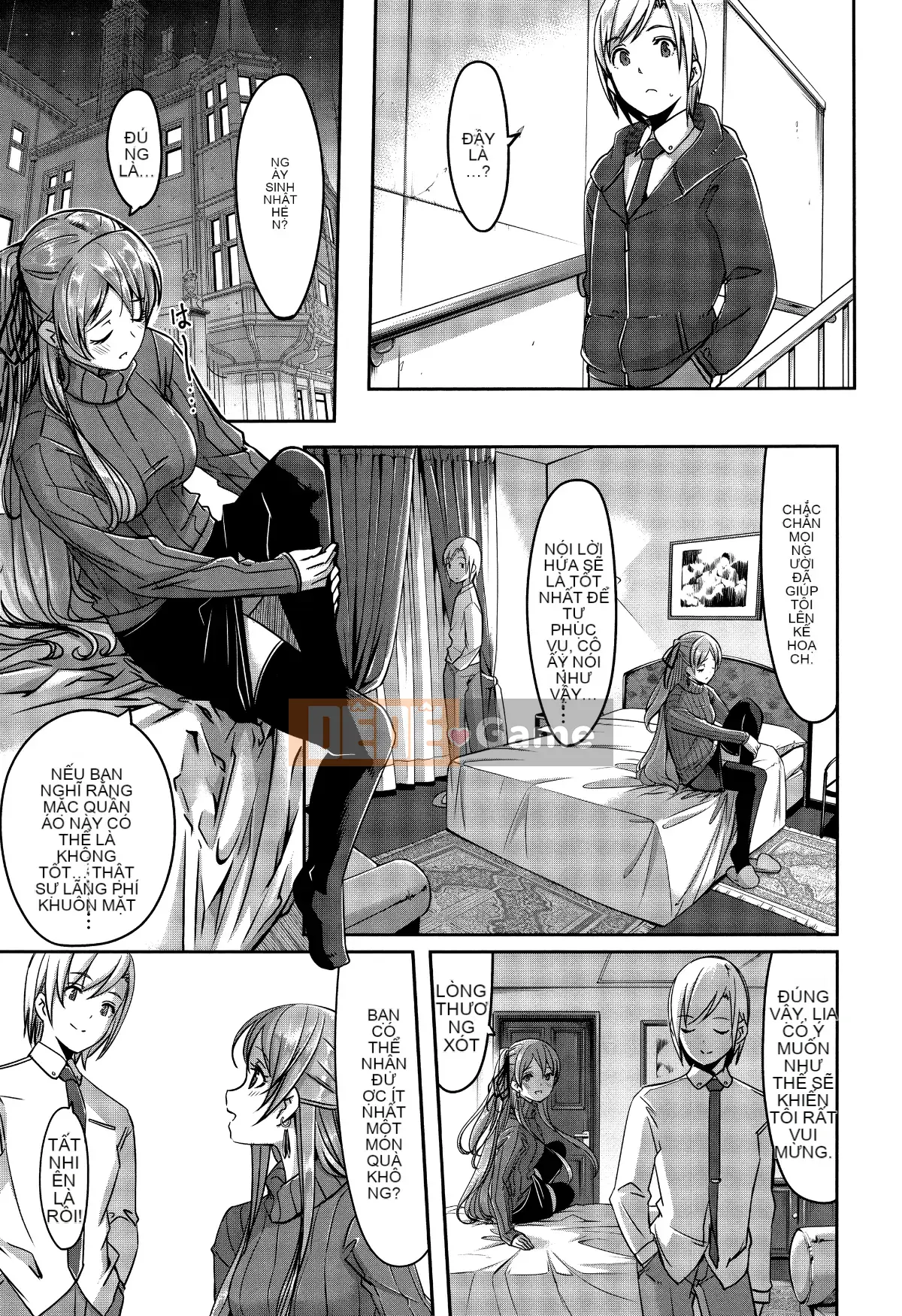 [Gustav] Reika là người giúp việc xuất sắc của tôi.