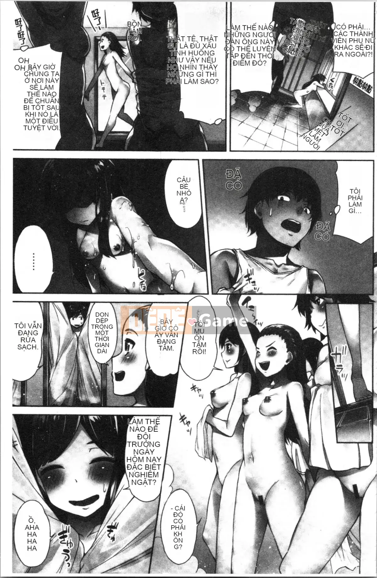 [4K Hankagumi][Toyo] Máy giặt âm hộ! ~Tôi và anh ấy trong phòng tắm nữ!?