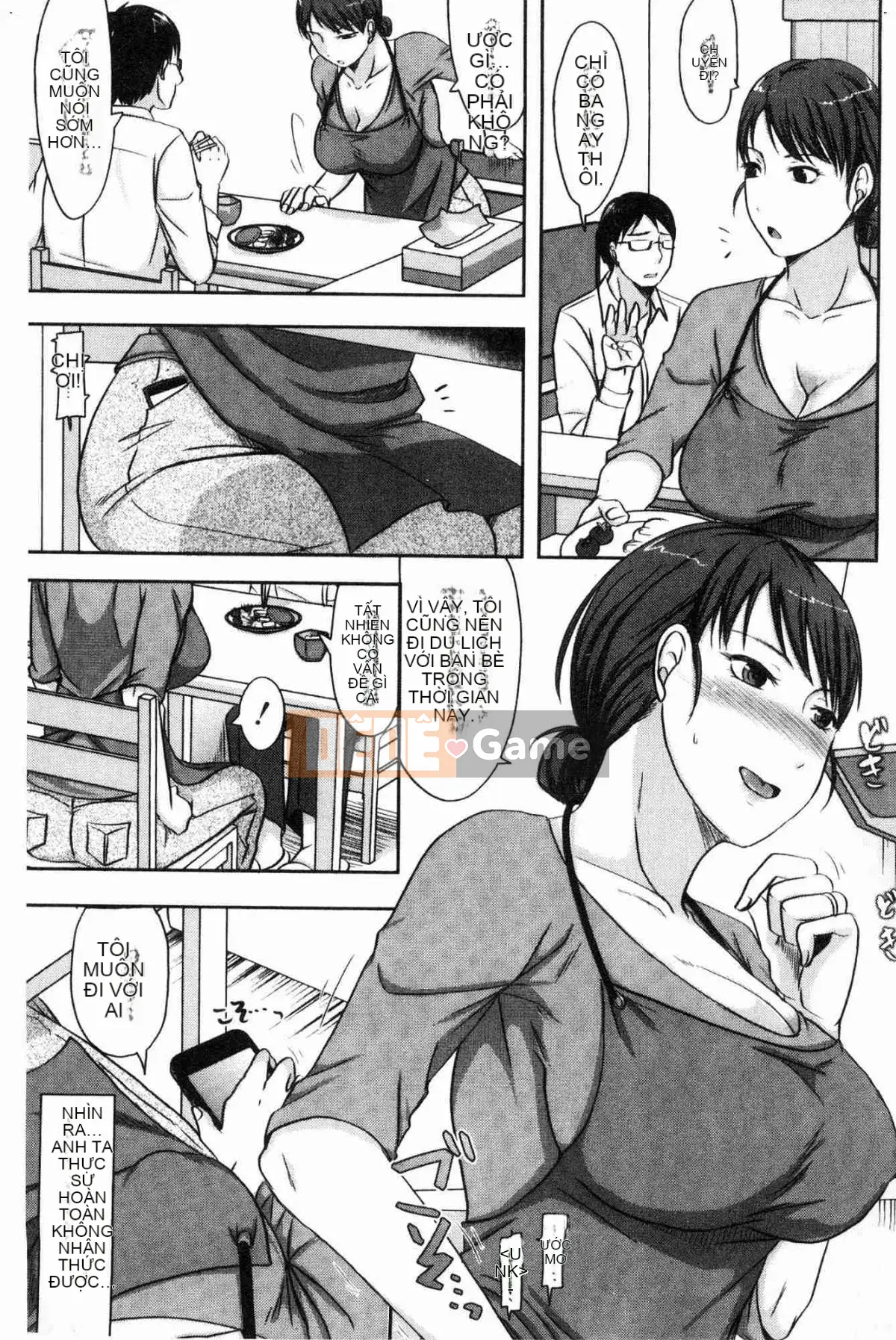 [Kazeteki Koubou][Kurogane Maki] Cô vợ đúng lúc khó hiểu mà chồng không hề hay biết