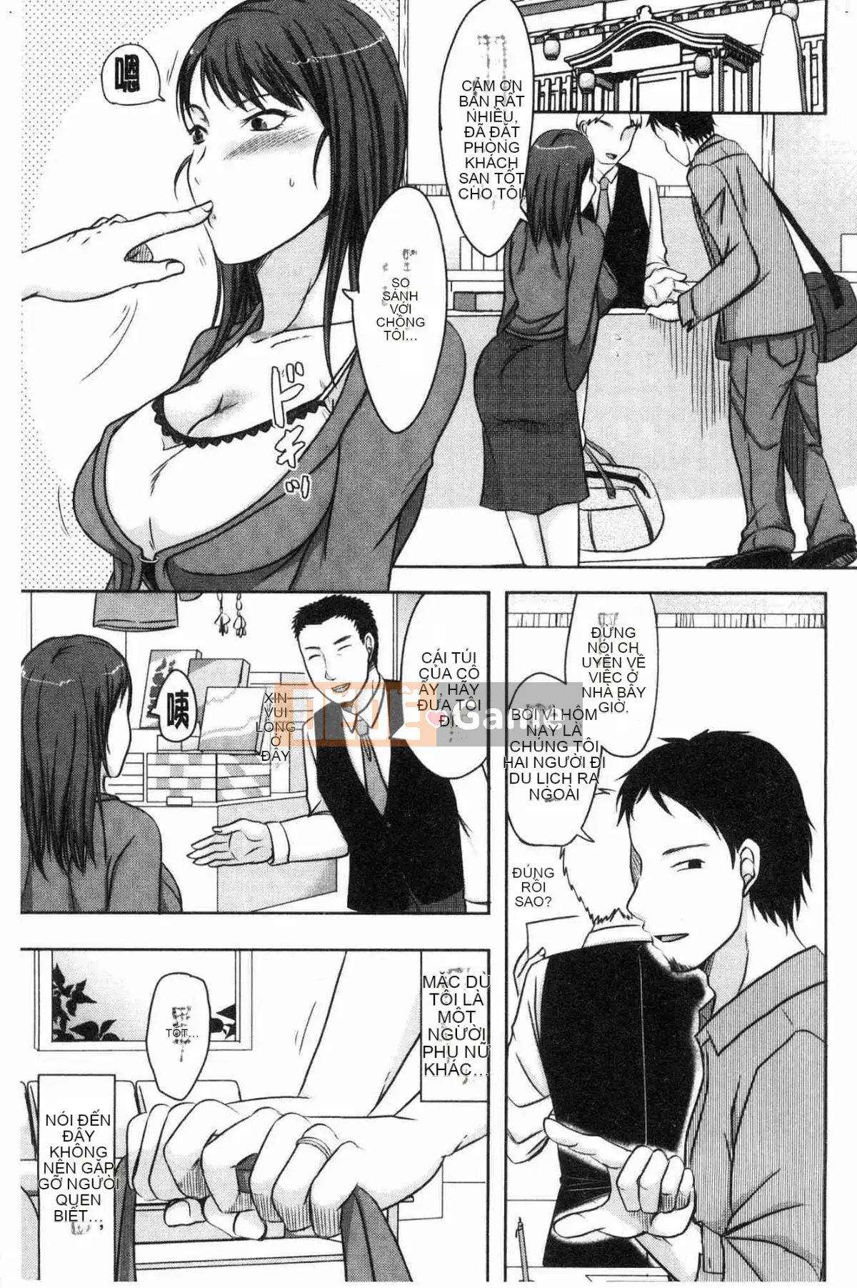 [Kazeteki Koubou][Kurogane Maki] Cô vợ đúng lúc khó hiểu mà chồng không hề hay biết