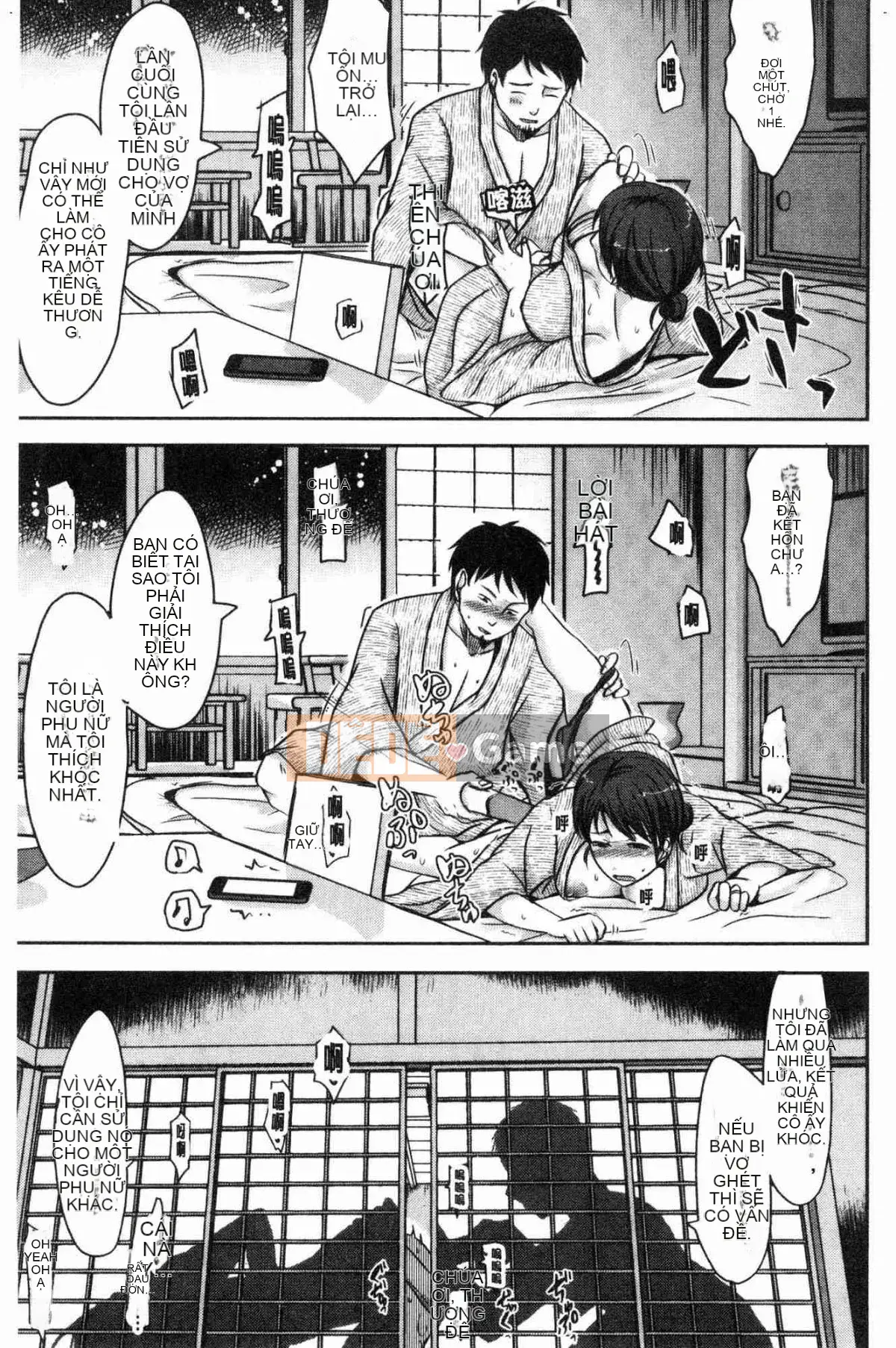 [Kazeteki Koubou][Kurogane Maki] Cô vợ đúng lúc khó hiểu mà chồng không hề hay biết