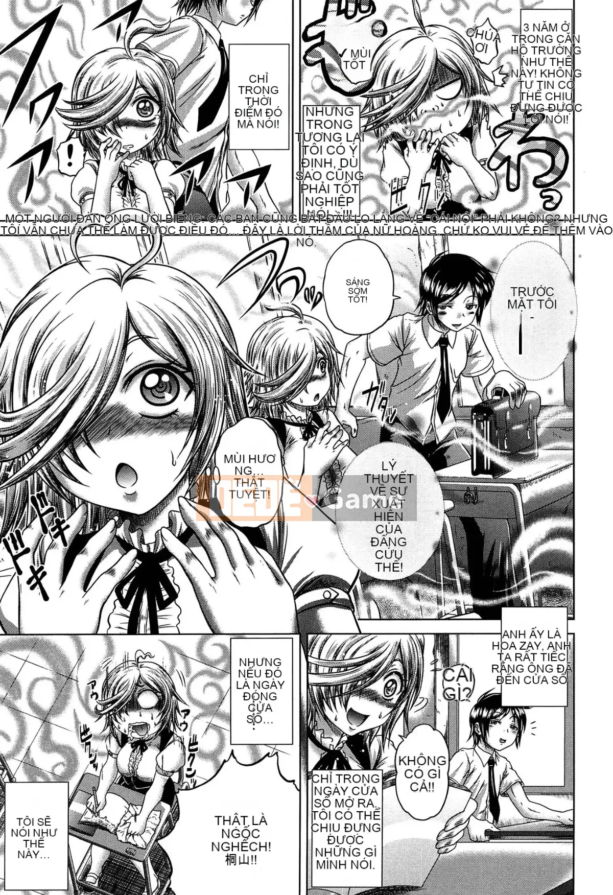 [Kaname Aomame] Nước hoa động dục!!