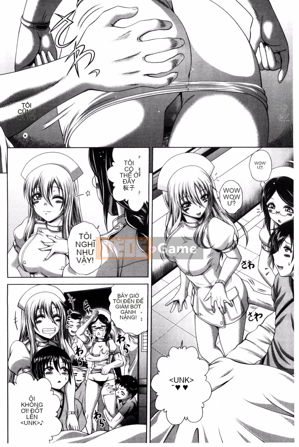 [求青豆] パコパコナースV 噗吹噗zi y tá dâm đãng V [Bản dịch tiếng Trung]