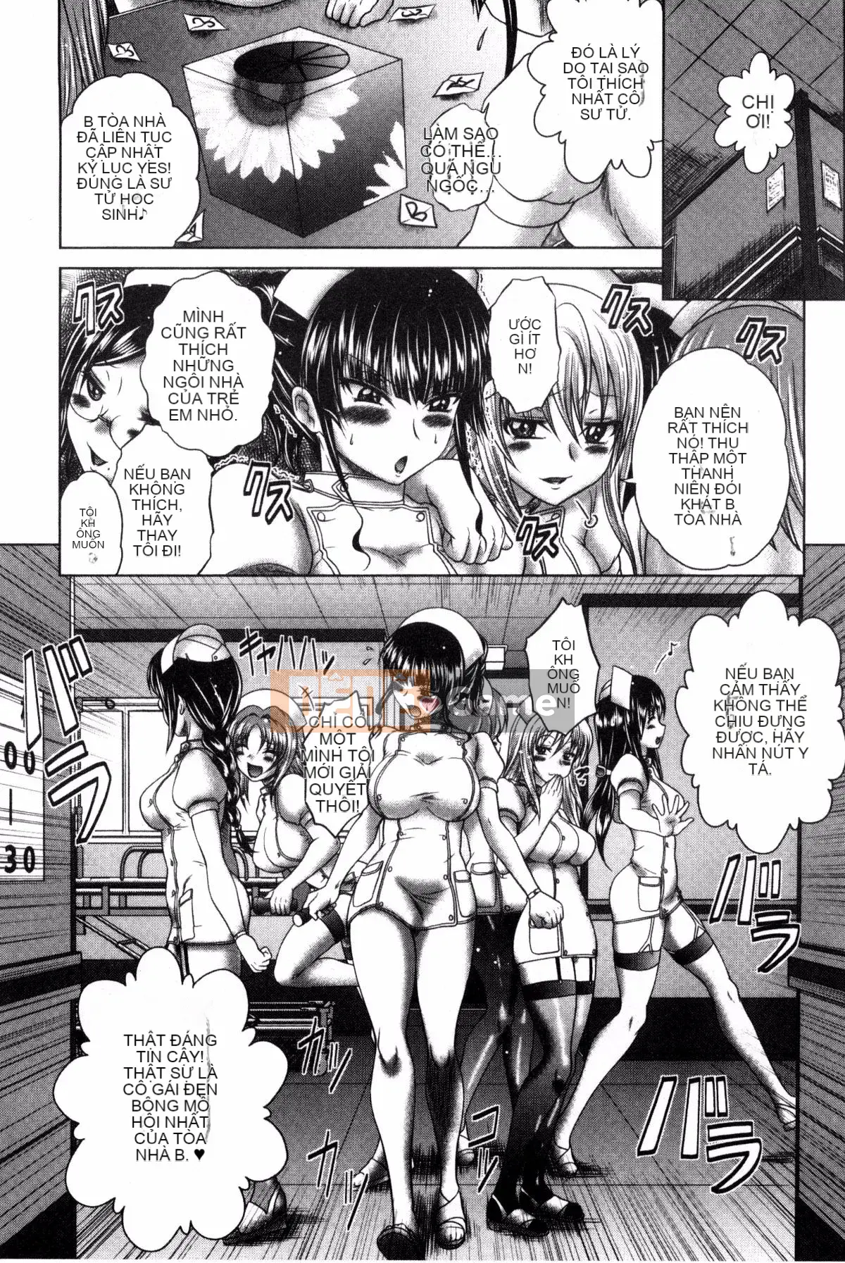 [求青豆] パコパコナースV 噗吹噗zi y tá dâm đãng V [Bản dịch tiếng Trung]