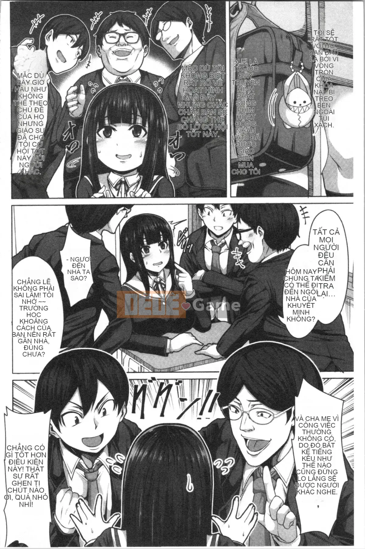 [4K Hankagumi][Keke] Cô gái có thể bị chịch bằng cách đẩy