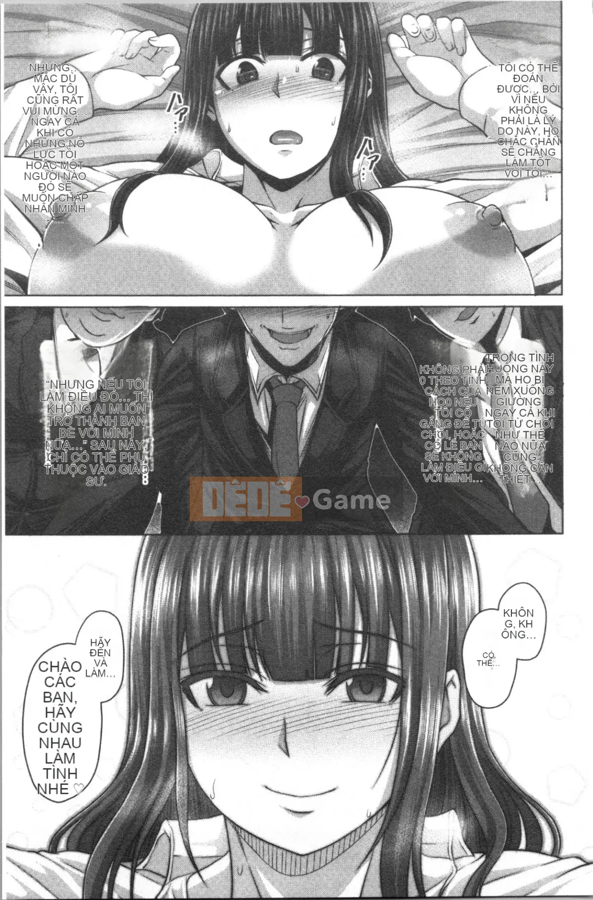 [4K Hankagumi][Keke] Cô gái có thể bị chịch bằng cách đẩy