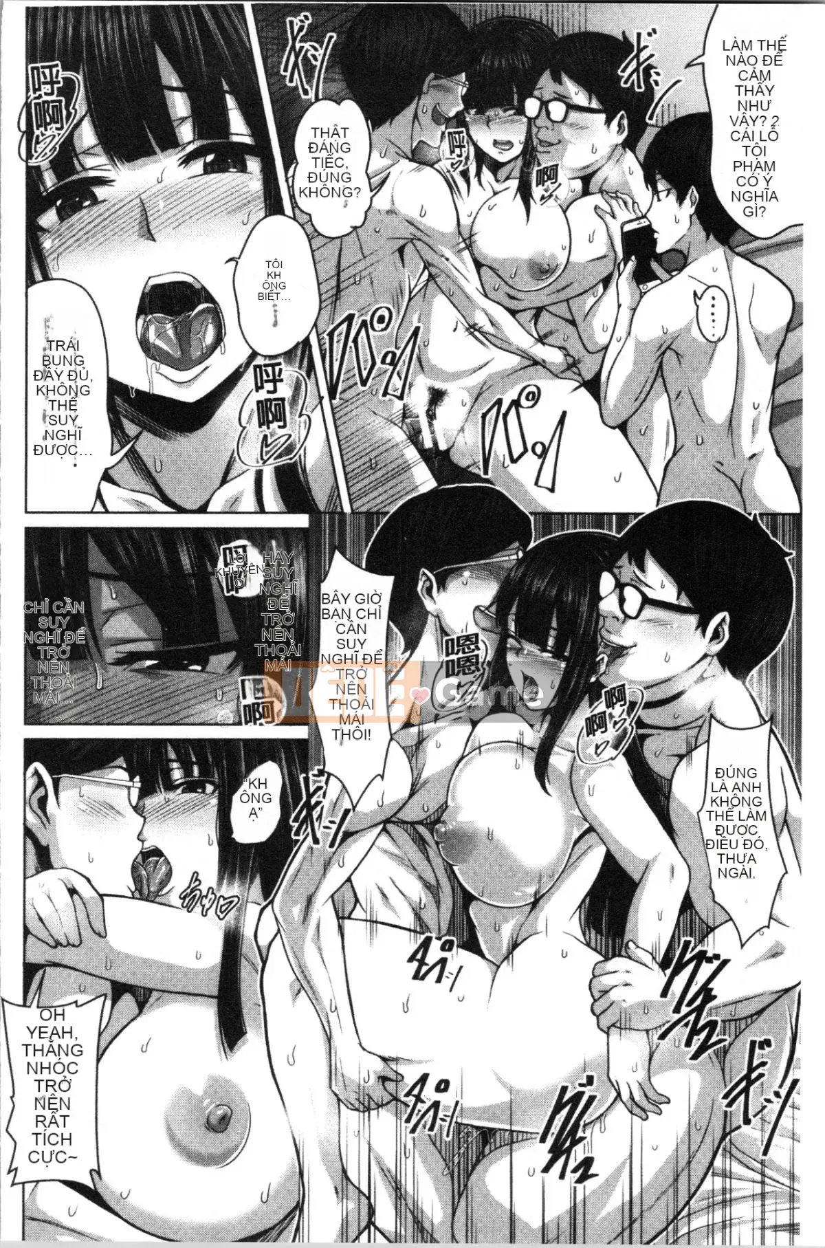 [4K Hankagumi][Keke] Cô gái có thể bị chịch bằng cách đẩy