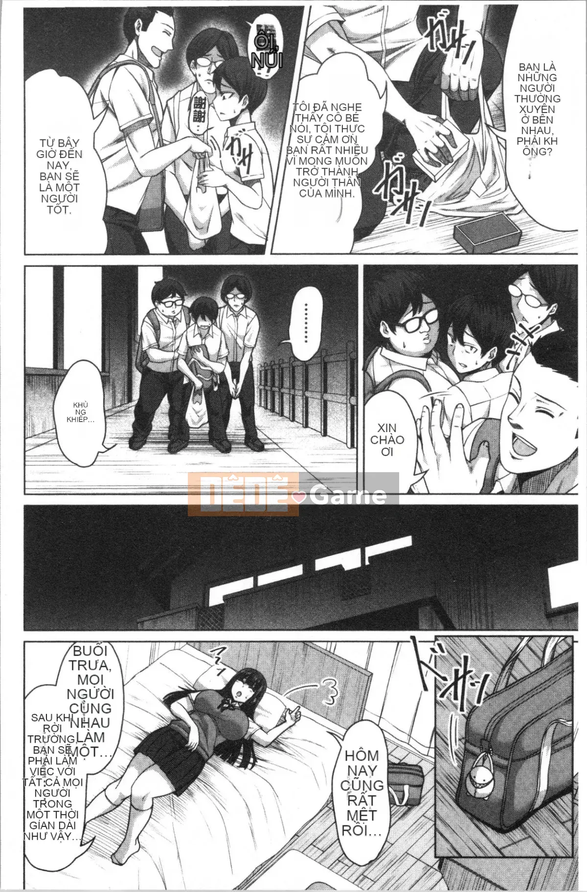 [4K Hankagumi][Keke] Cô gái có thể bị chịch bằng cách đẩy