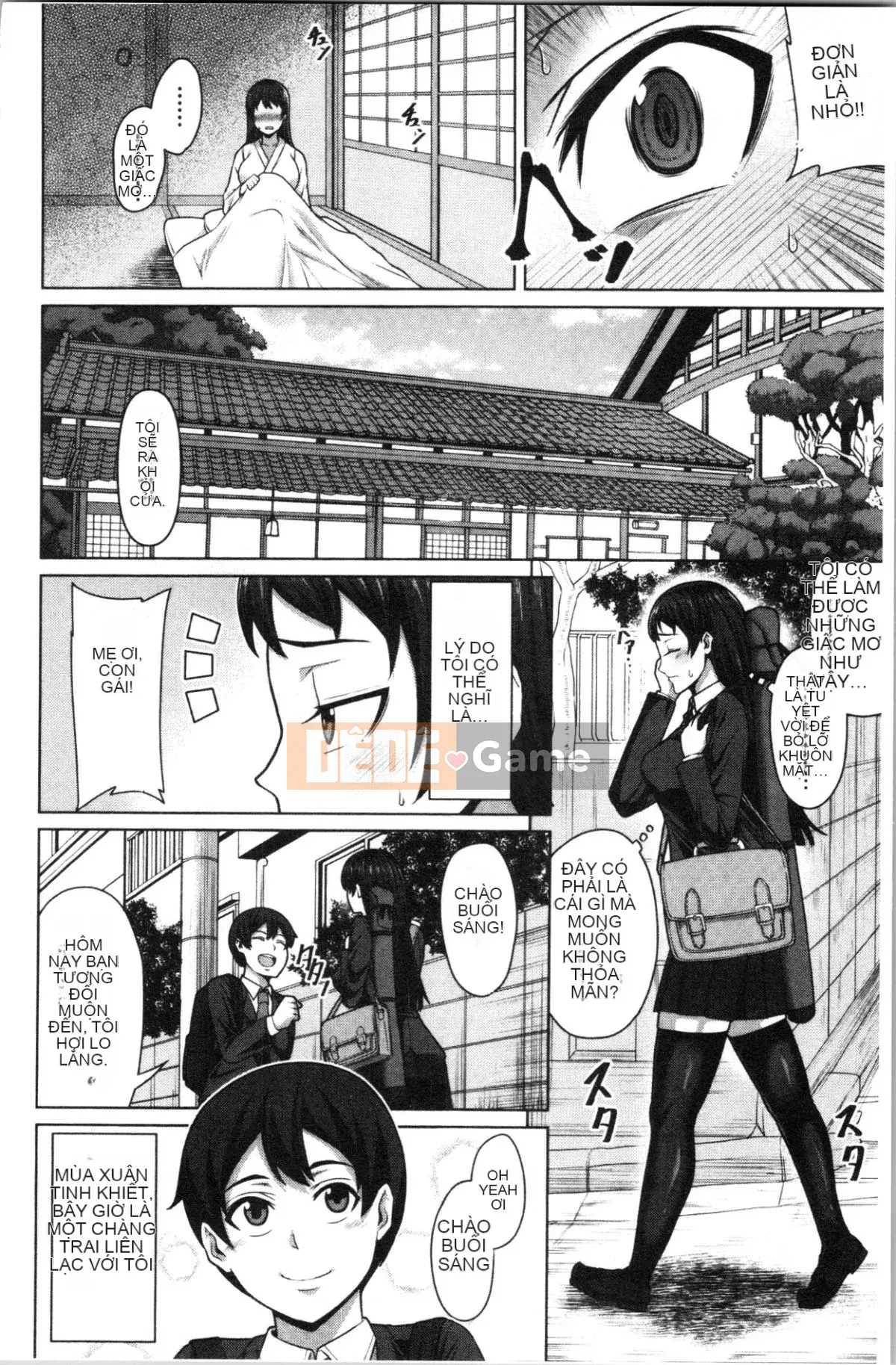 [4K Hankagumi][Keke] Cô gái có thể bị chịch bằng cách đẩy