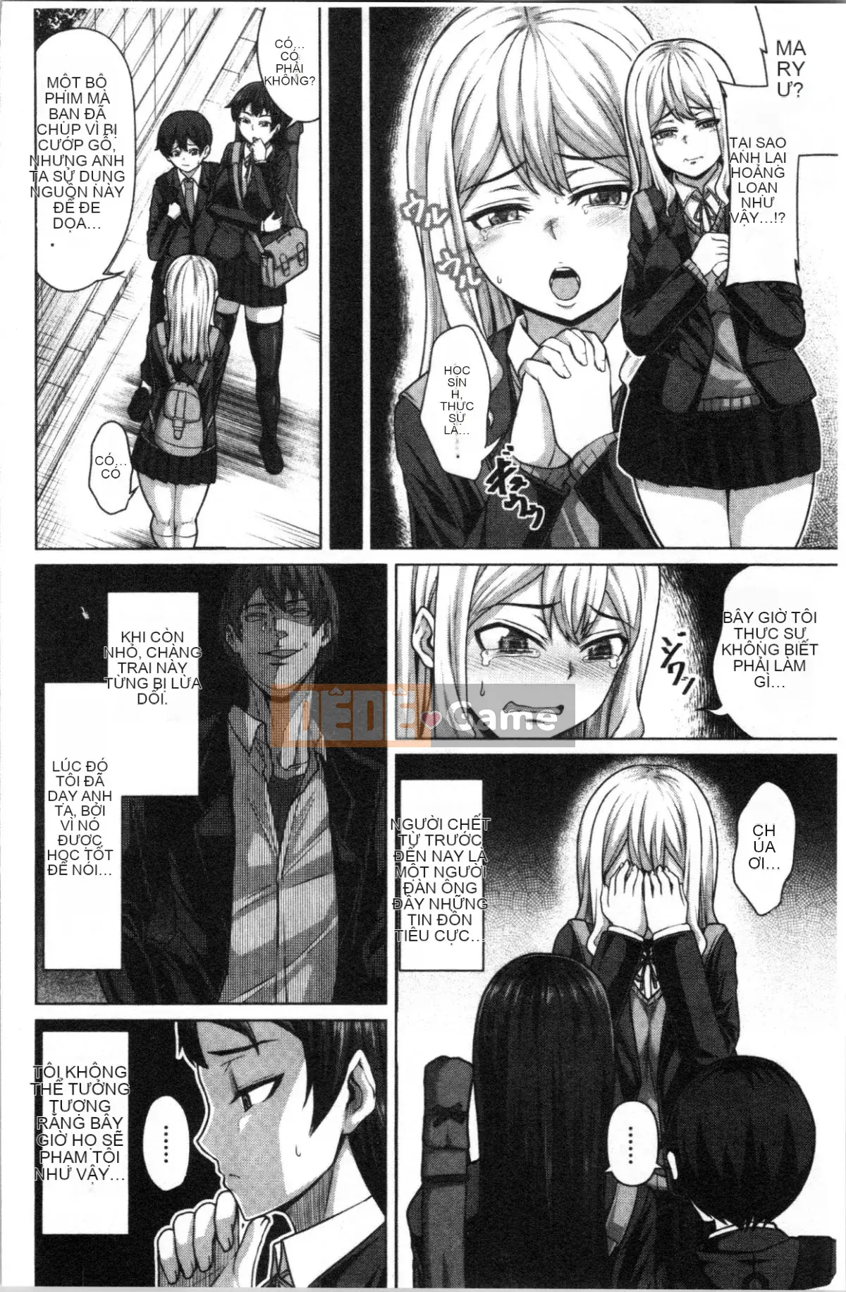 [4K Hankagumi][Keke] Cô gái có thể bị chịch bằng cách đẩy