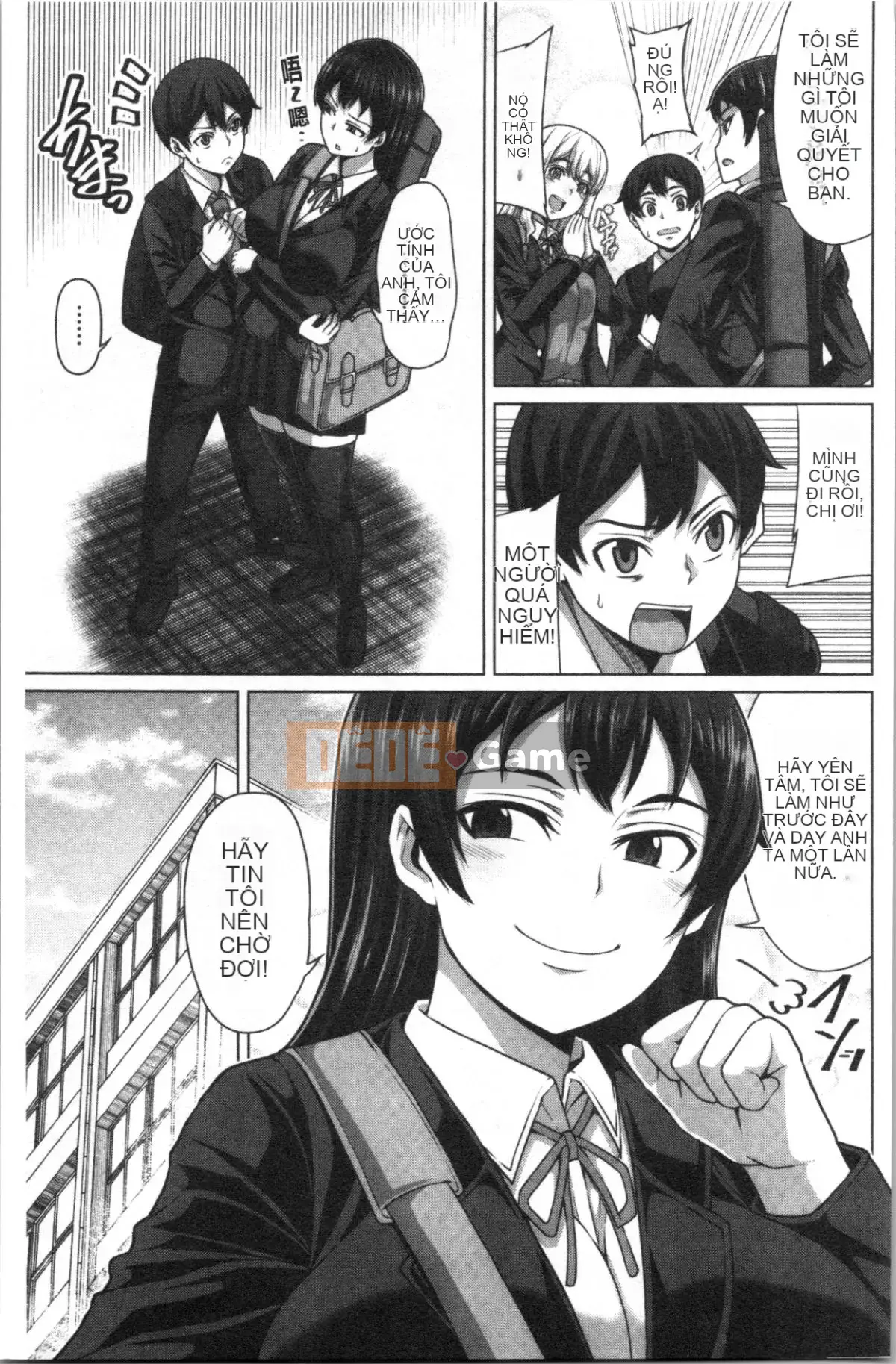 [4K Hankagumi][Keke] Cô gái có thể bị chịch bằng cách đẩy