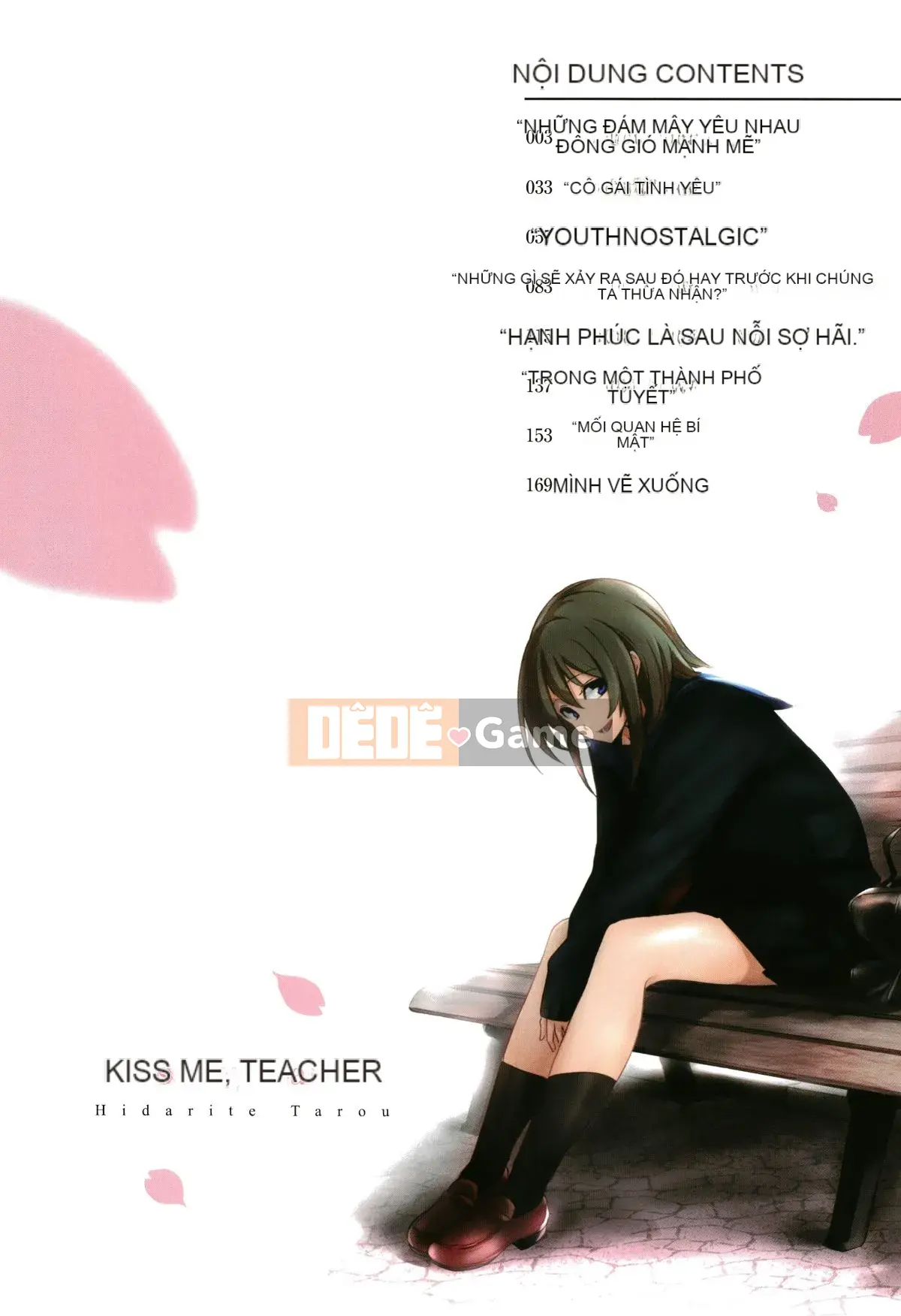 [4K Hanhua][Khoai môn tay trái] Hôn em đi thầy.