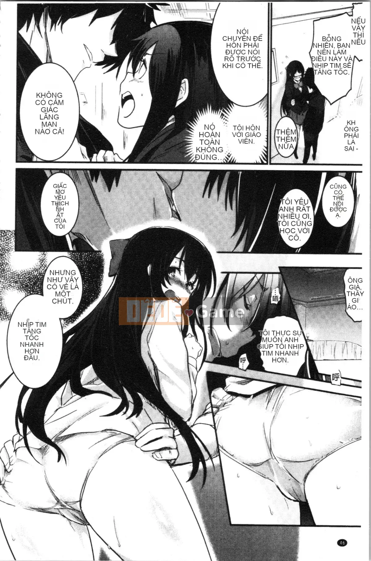 [4K Hanhua][Khoai môn tay trái] Hôn em đi thầy.