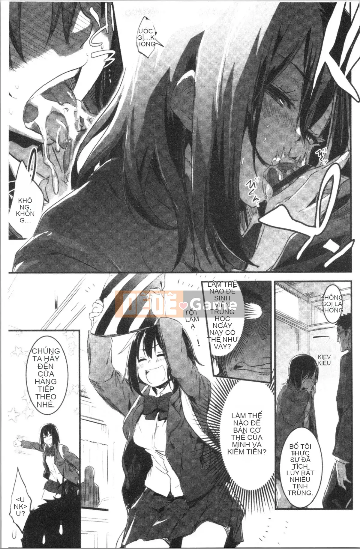 [4K Hanhua][Khoai môn tay trái] Hôn em đi thầy.