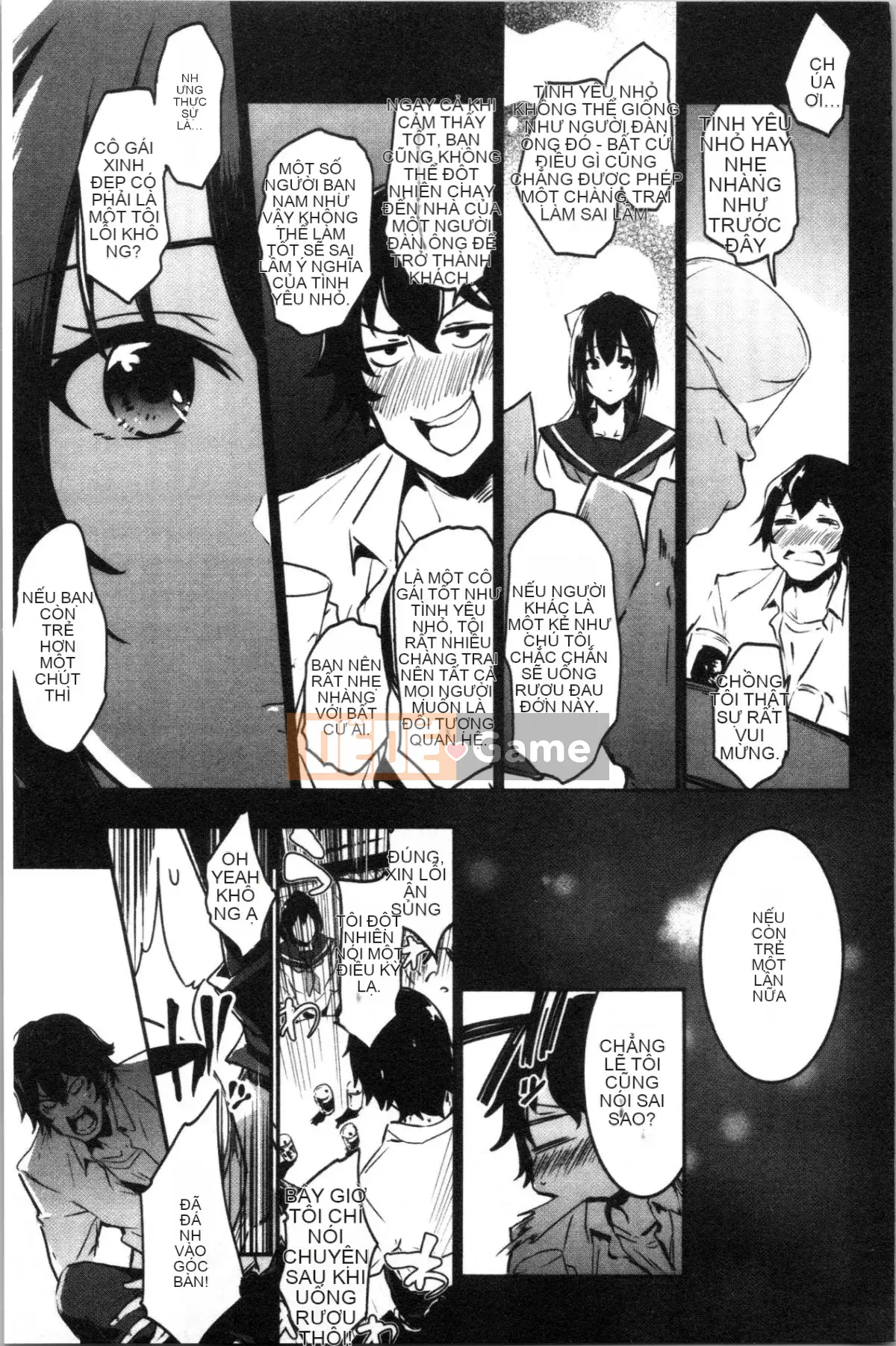 [4K Hanhua][Khoai môn tay trái] Hôn em đi thầy.