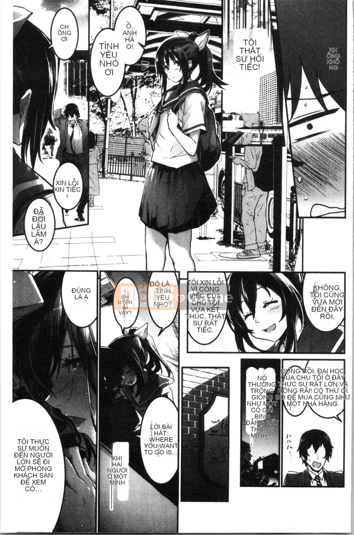 [4K Hanhua][Khoai môn tay trái] Hôn em đi thầy.