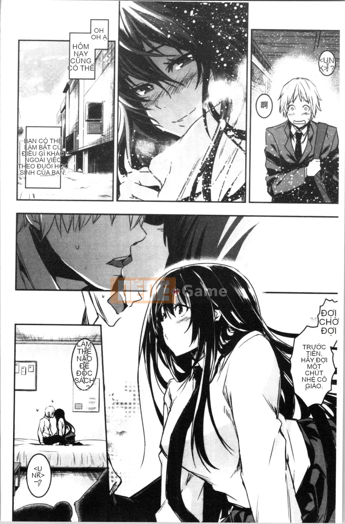 [4K Hanhua][Khoai môn tay trái] Hôn em đi thầy.