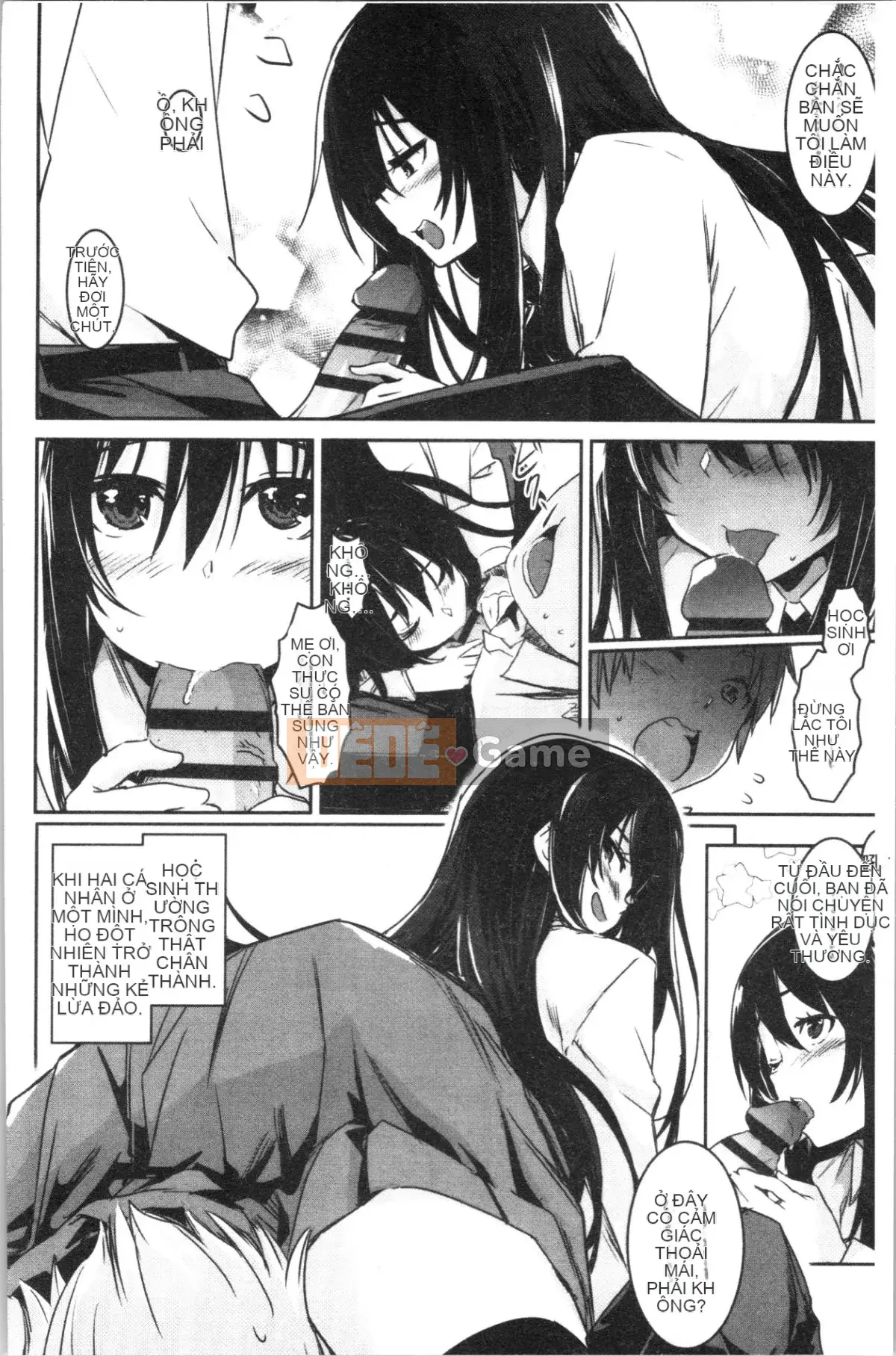 [4K Hanhua][Khoai môn tay trái] Hôn em đi thầy.