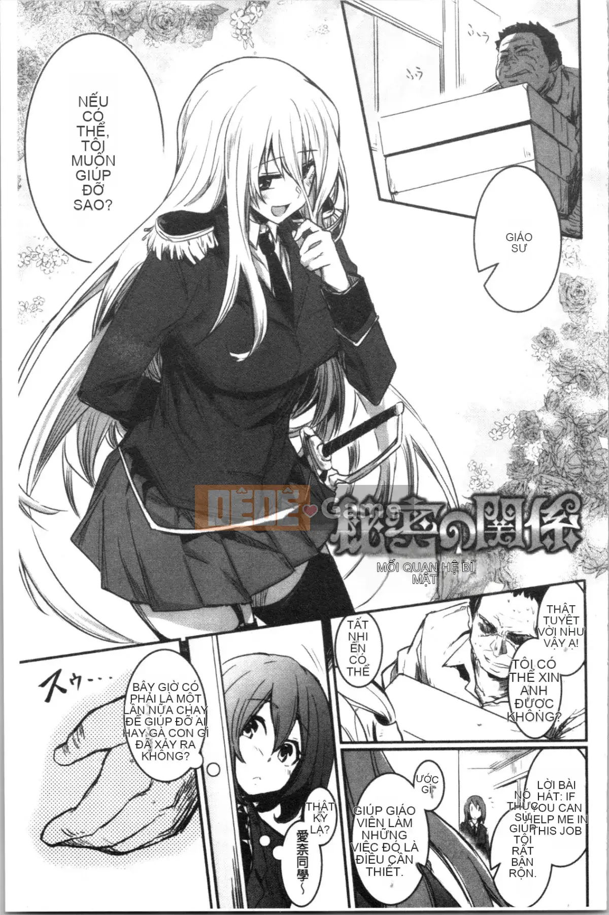 [4K Hanhua][Khoai môn tay trái] Hôn em đi thầy.