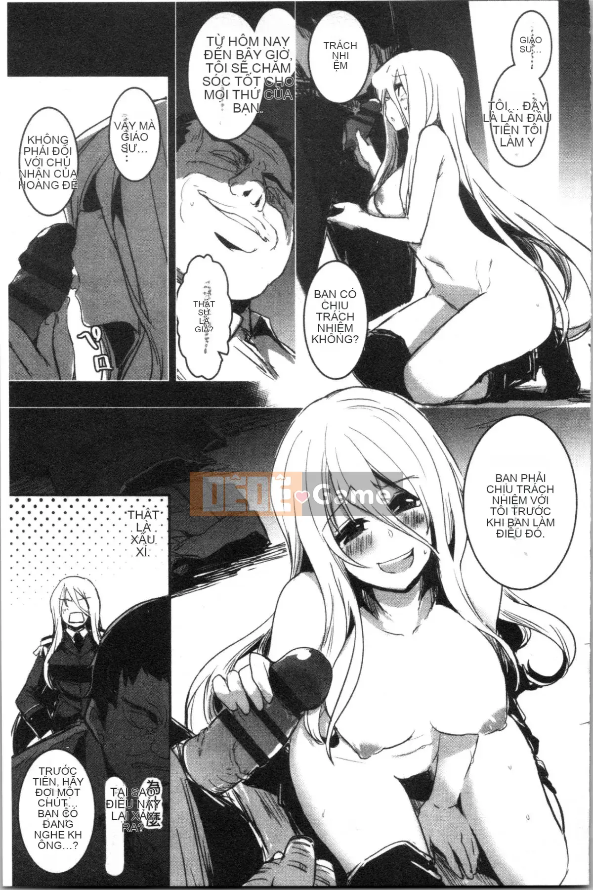 [4K Hanhua][Khoai môn tay trái] Hôn em đi thầy.