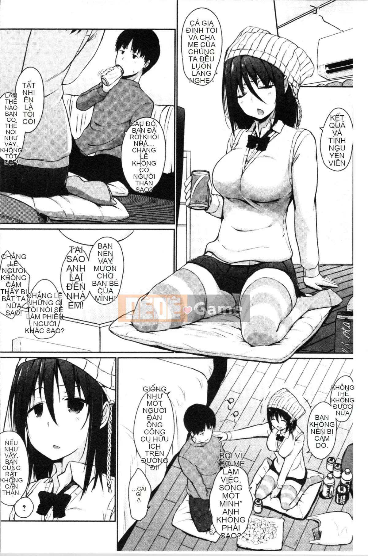 [4K Hankagumi][Kaizuka] Này, này, này, có một đàn em dễ thương ở đây phải không?