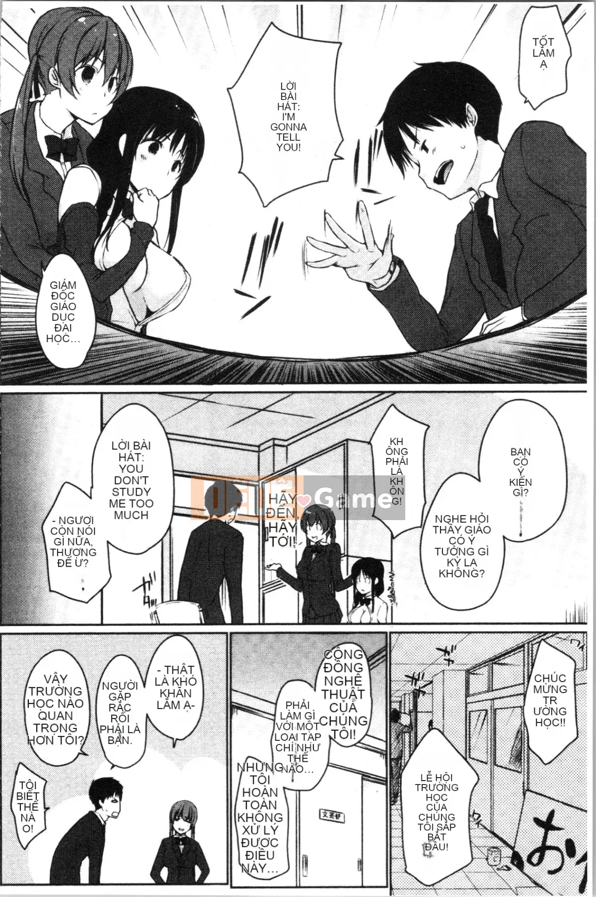 [4K Hankagumi][Kaizuka] Này, này, này, có một đàn em dễ thương ở đây phải không?