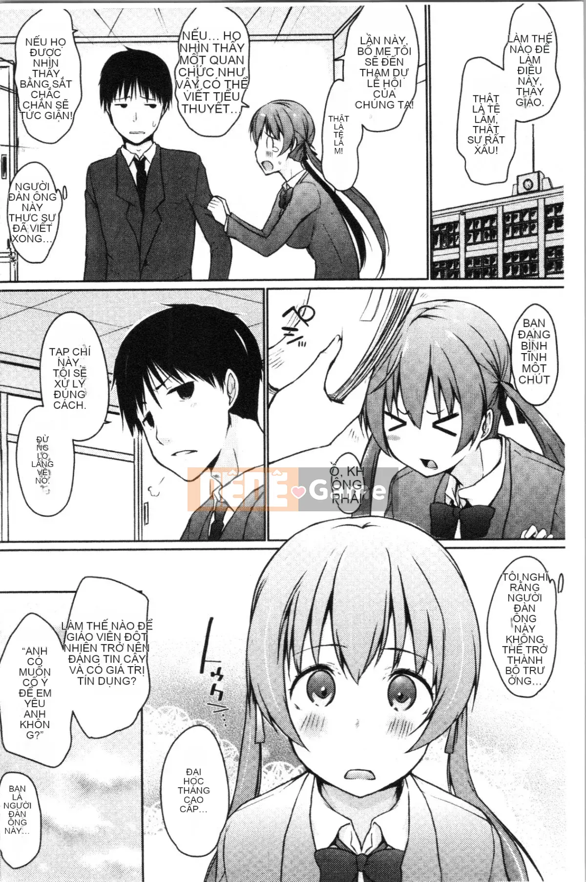 [4K Hankagumi][Kaizuka] Này, này, này, có một đàn em dễ thương ở đây phải không?