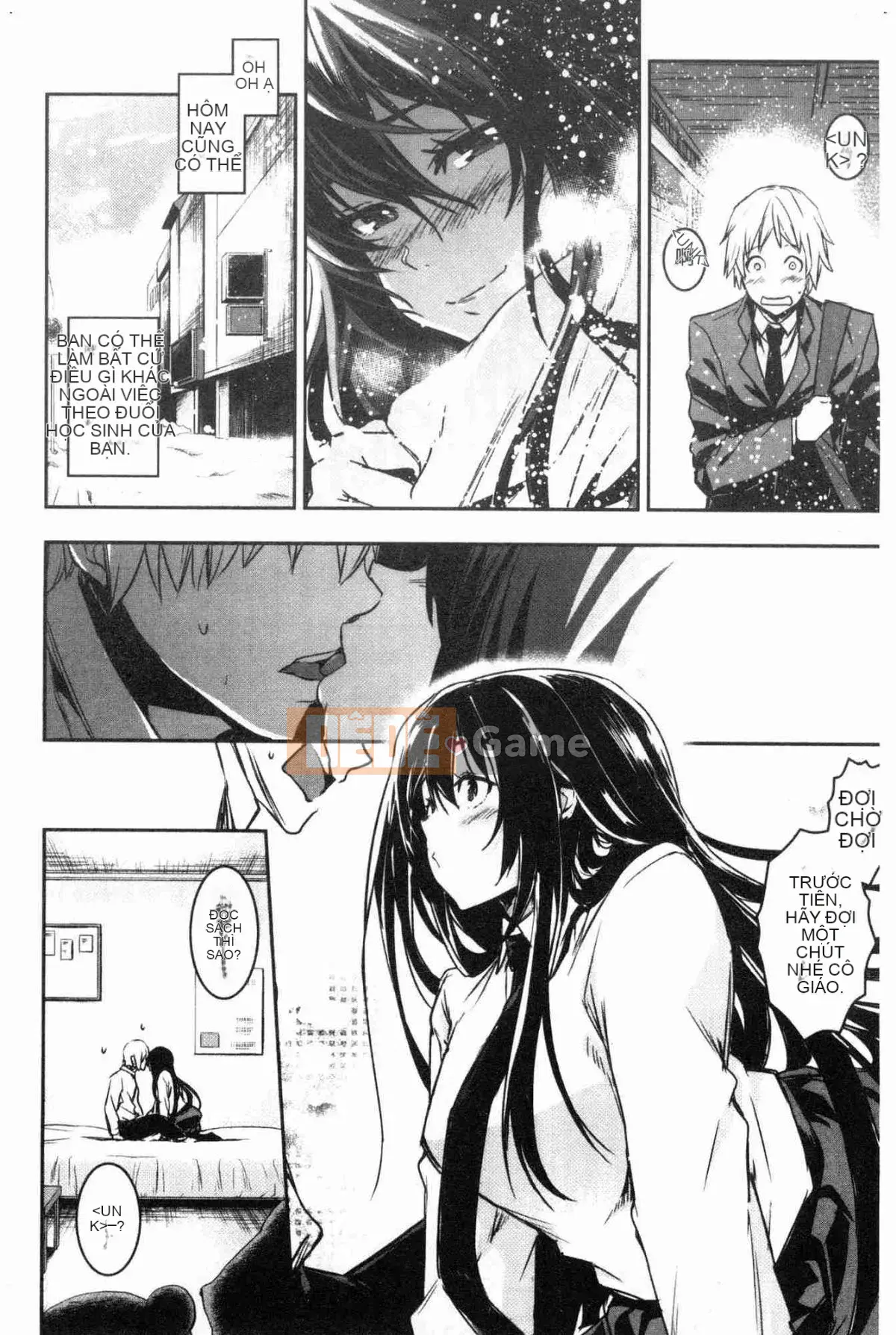 [Xưởng gió] [Taro tay trái] キスして, Mr.