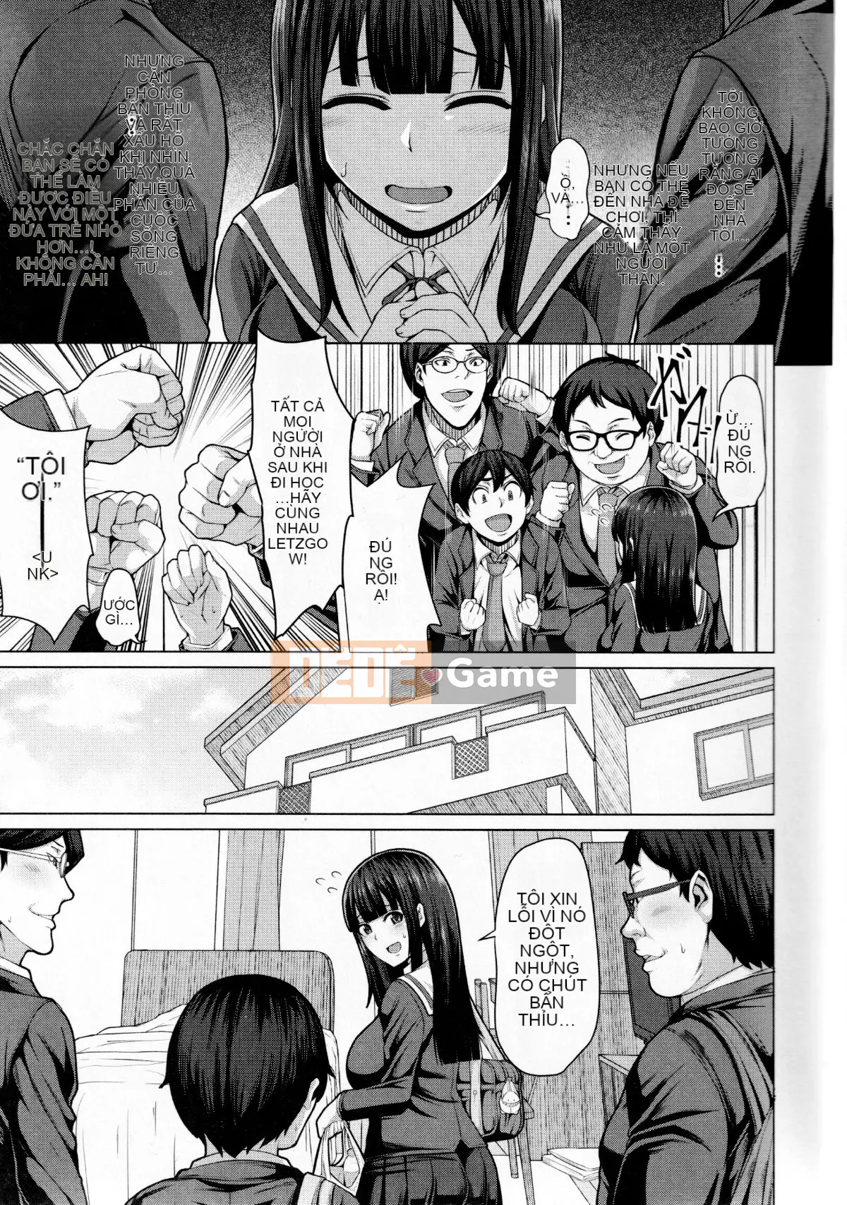 (Seinen Comic) [Keke] Một cô gái có thể bị chịch bằng cách đẩy